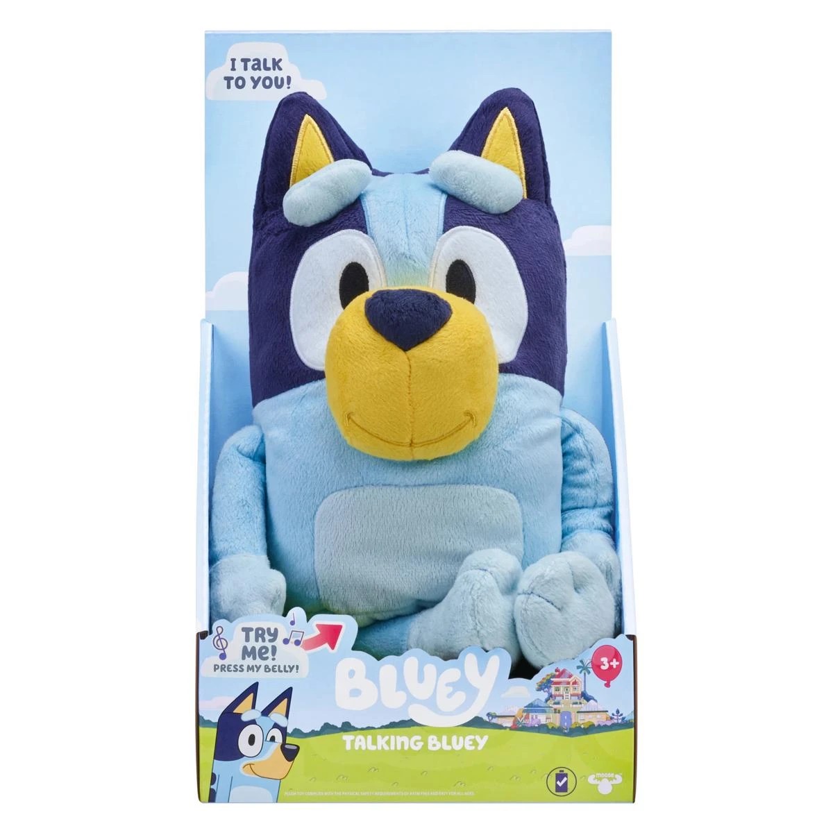1 Bluey's Talking Bluey Plush Toy, 1 of 9