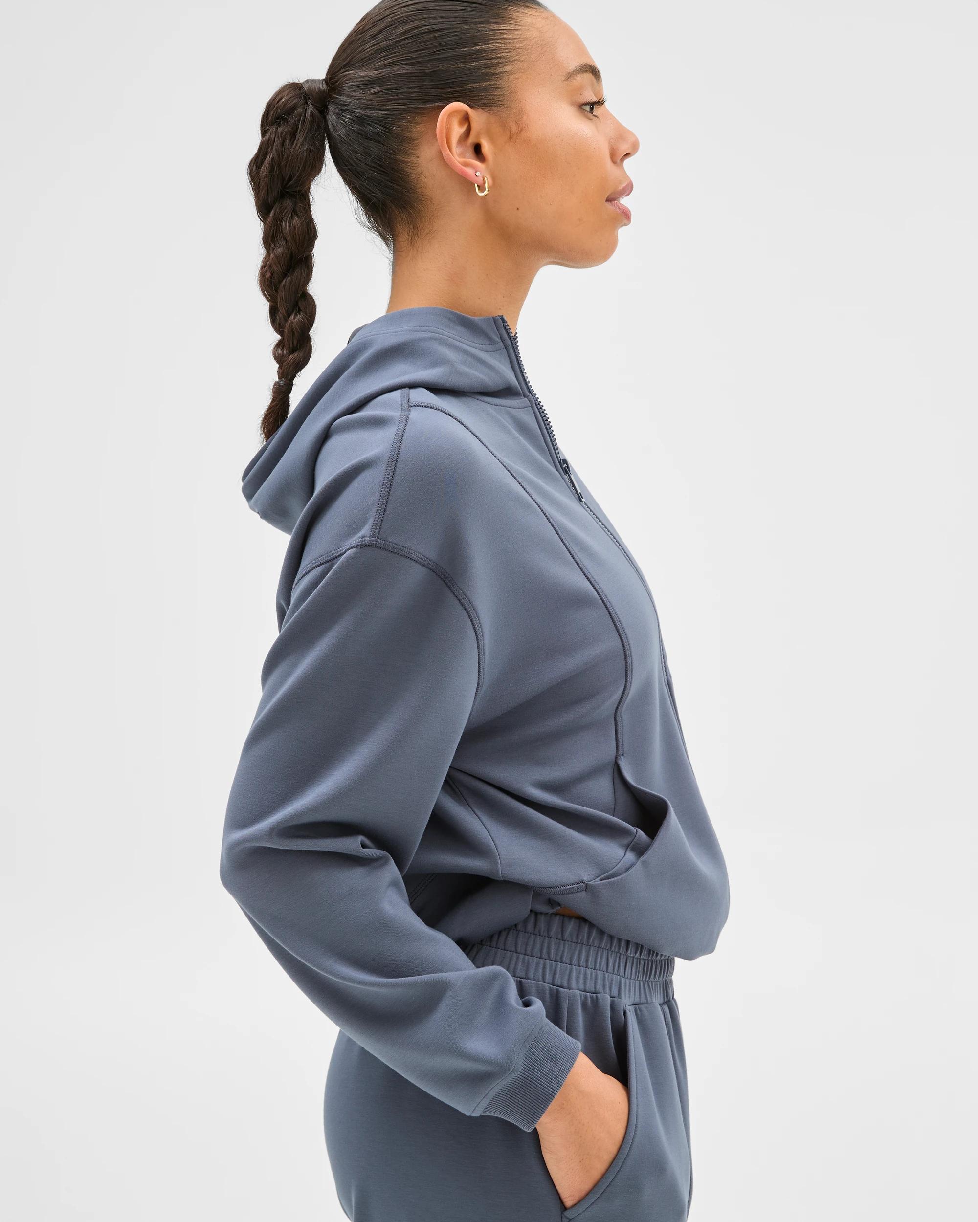 6 Target Active Movement Lounge Zip Through Jacket SMOKE, 6 of 7