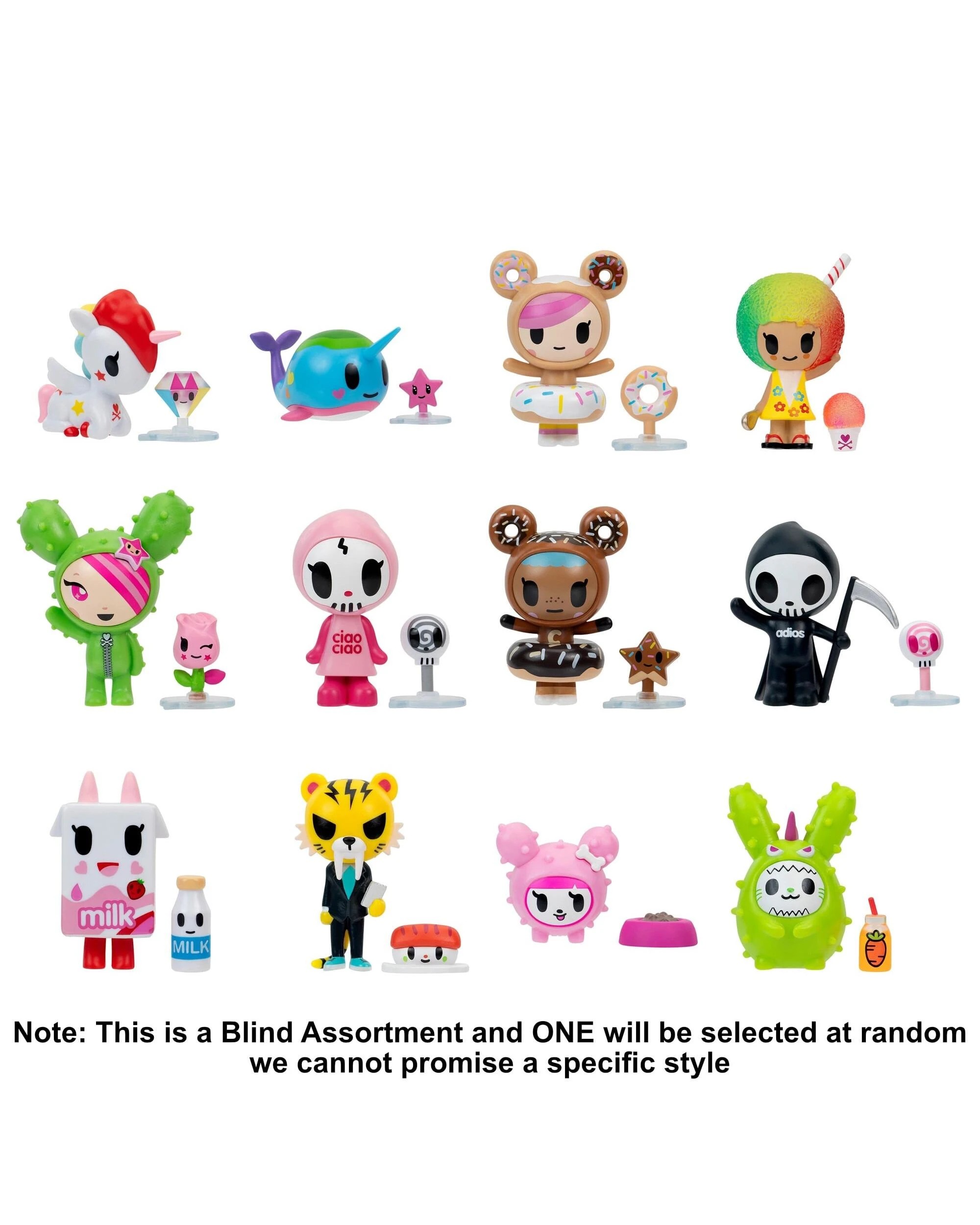 2 Tokidoki Mystery Pack Series 1 Figure Blind Box, 2 of 10