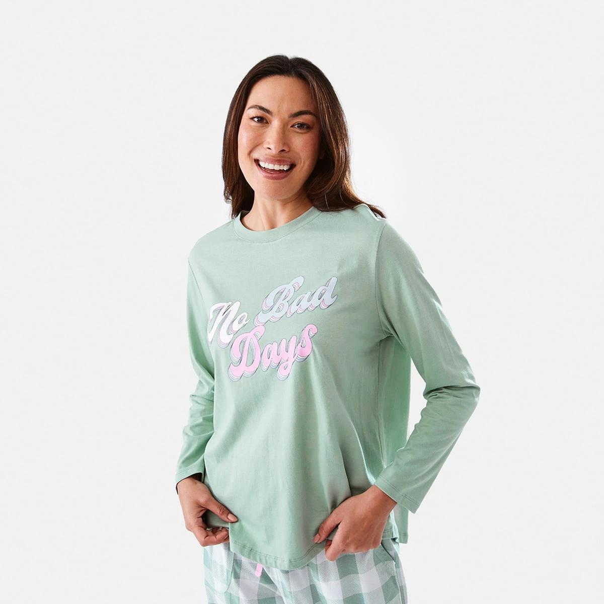 1 Long Sleeve Printed Top Bad Days, 1 of 6