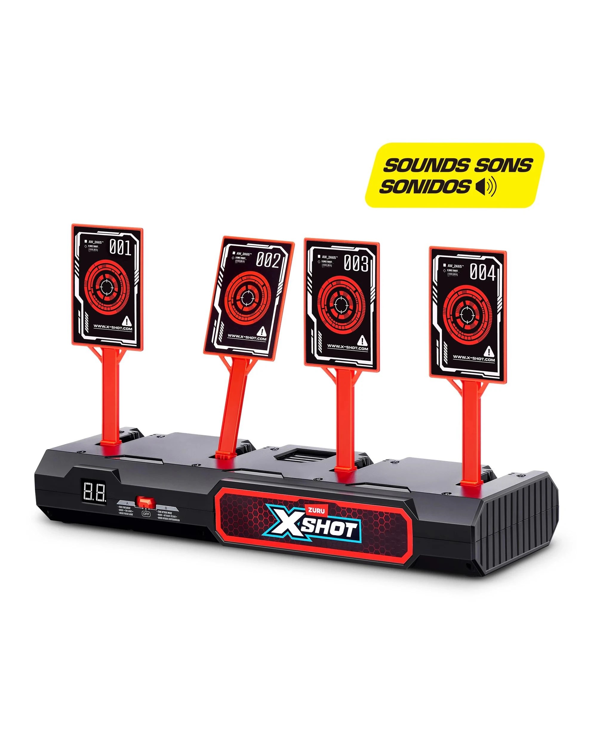 3 Xshot Electronic Target By Zuru - Multi, 3 of 5