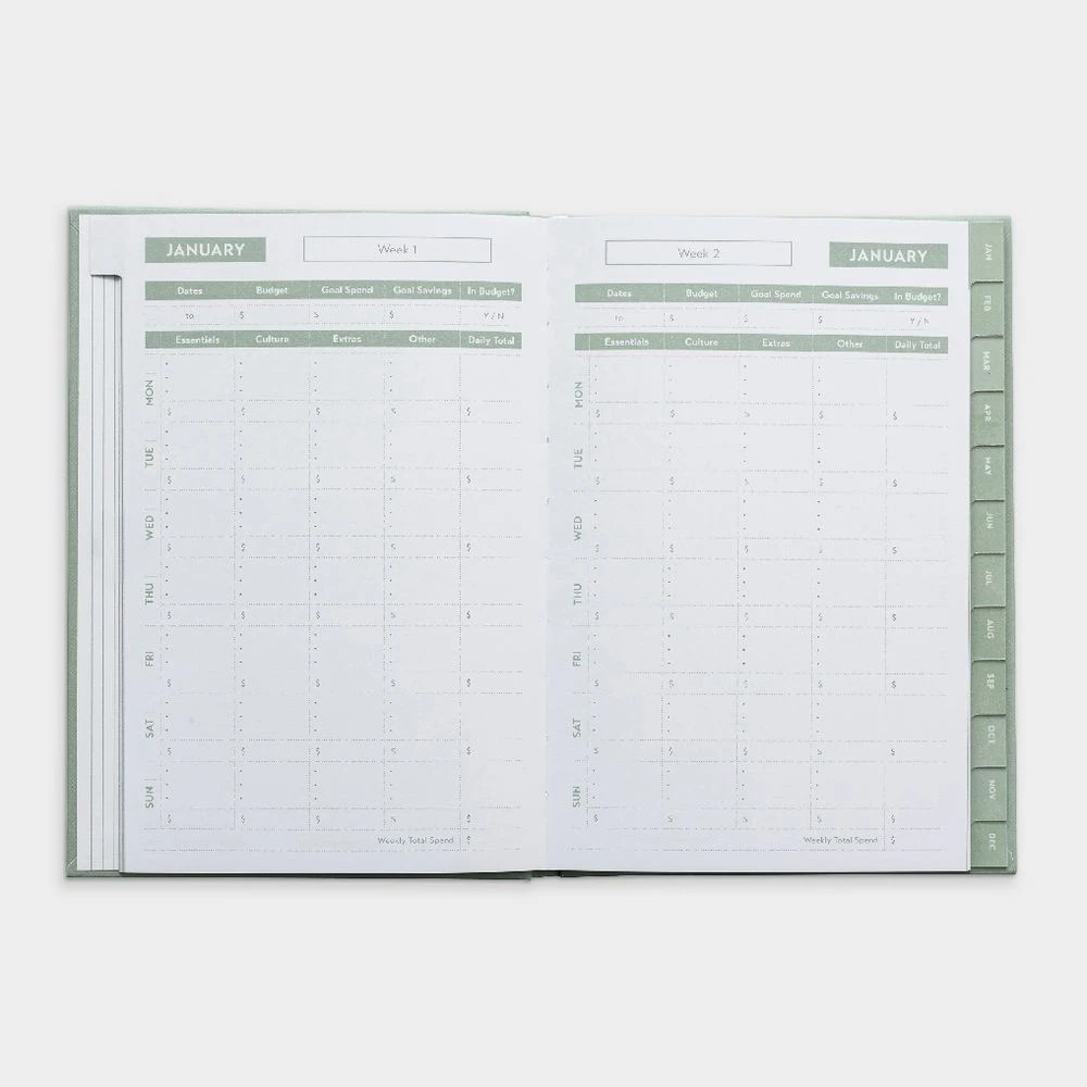 6 Otto A5 Undated Budget Planner, 6 of 8