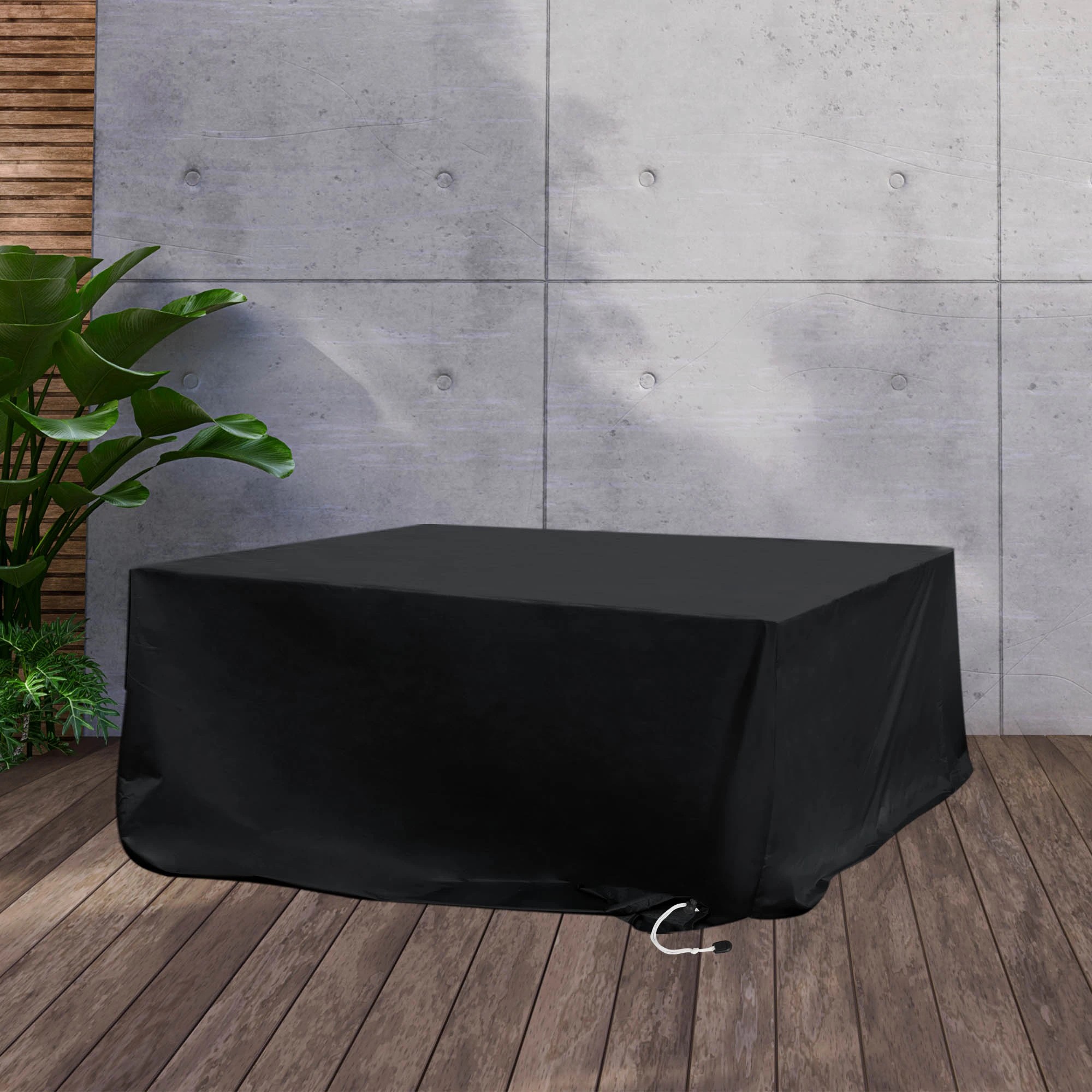 7 Marlow 213x132x74cm Outdoor Funiture Cover - Black, 7 of 7