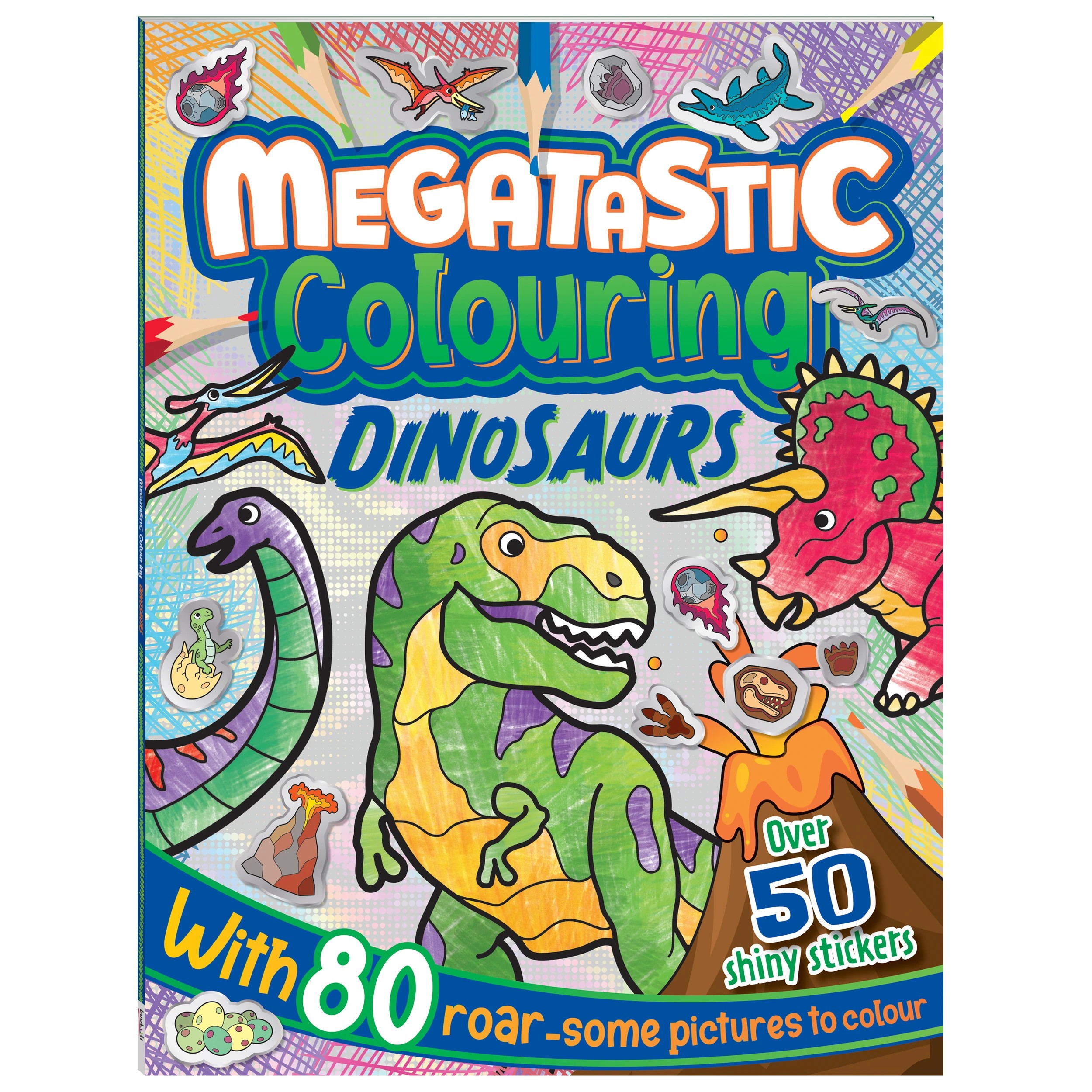 1 Megatastic Colouring: Animals - Book, 1 of 5