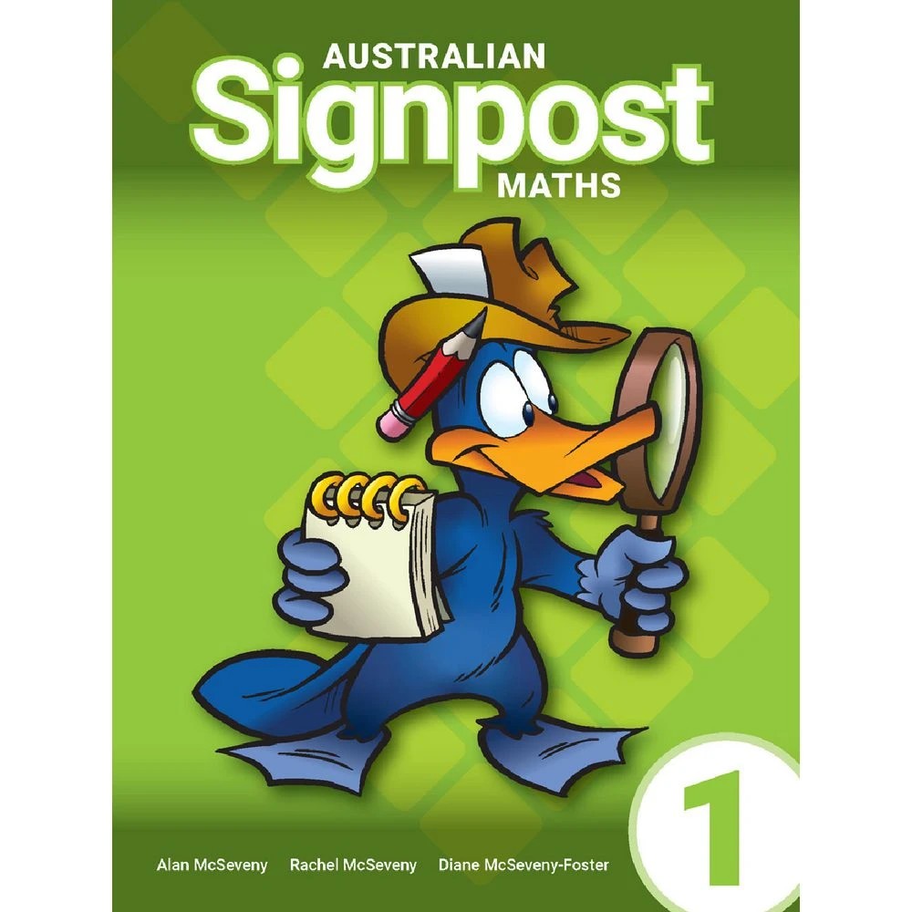 1 Aus Signpost Maths Student Book Year 1 4th Edition, 1 of 1