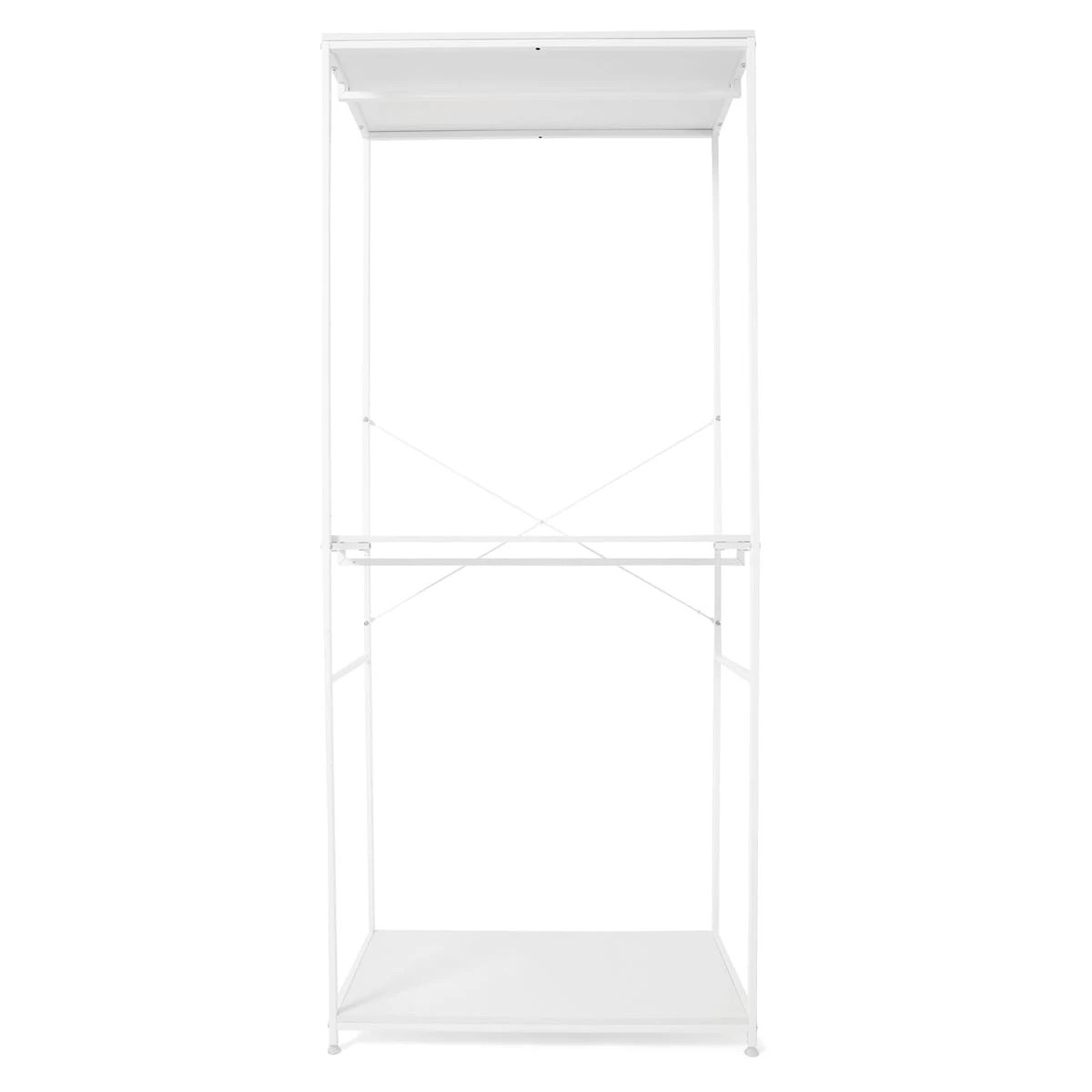 1 Garment Rack with 2 Rails, 1 of 5