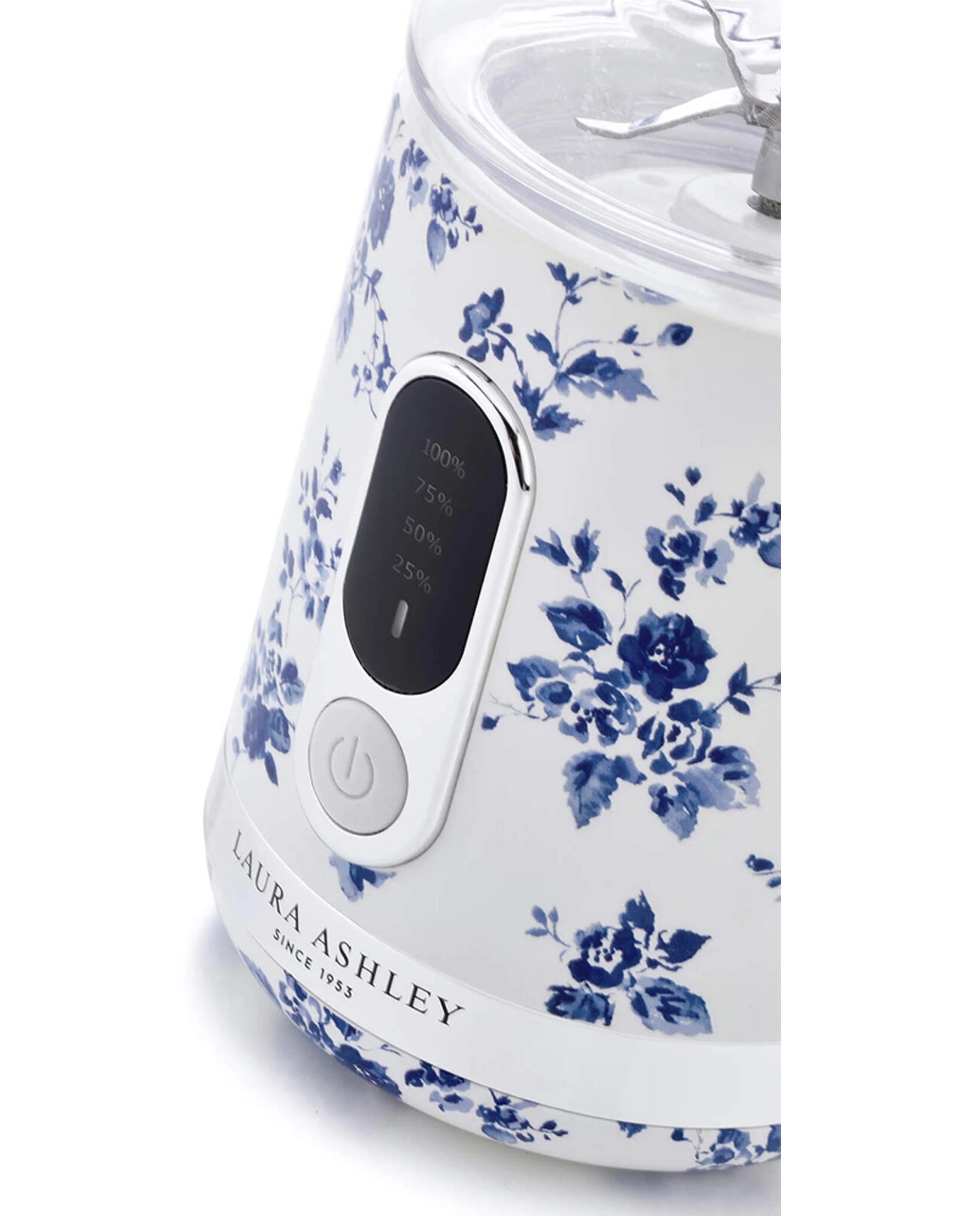 2 Laura Ashley USB Portable Rechargeable Smoothie Maker Blender Vacuum Insulted - Pattern, 2 of 4