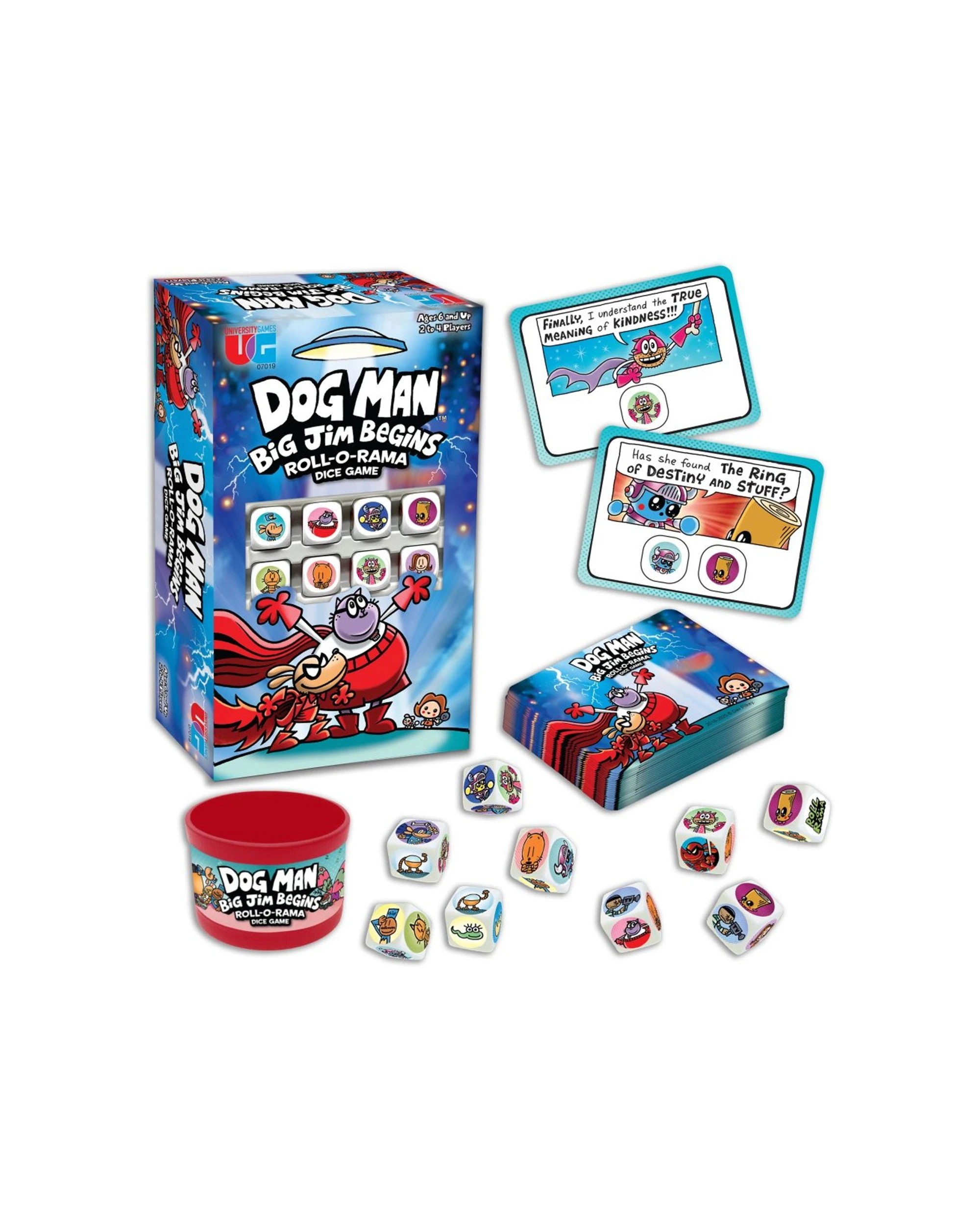 2 Dog Man Big Jim Roll O Rama Dice Board Game 2-4 Players Kids 6y+ - Multi, 2 of 7