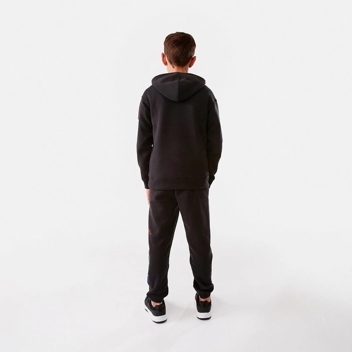 8 Everlast Kids Logo Trackpants Wash Black, 8 of 10
