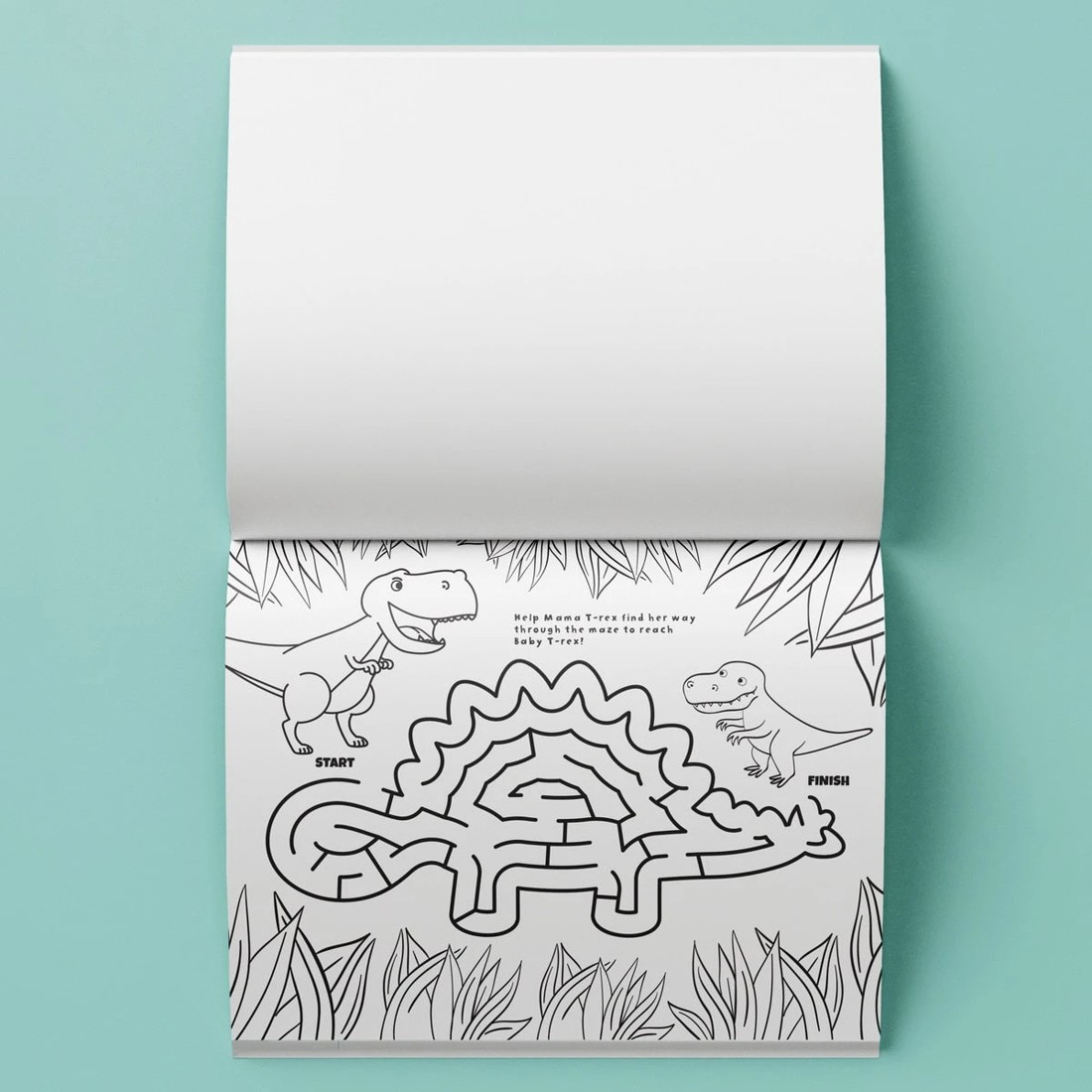 4 Kaleidoscope Colouring: Roarsome Dinosaurs Colour & Activity Set with Lap-Desk - Book, 4 of 6