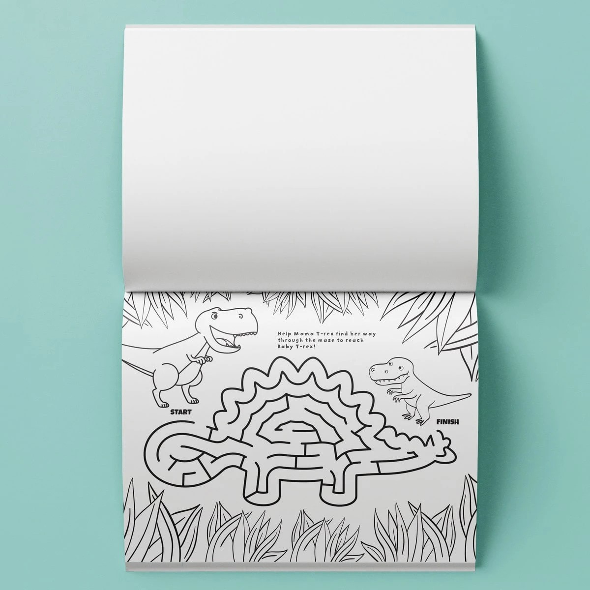 4 Kaleidoscope Colouring: Roarsome Dinosaurs Colour & Activity Set with Lap-Desk - Book, 4 of 6