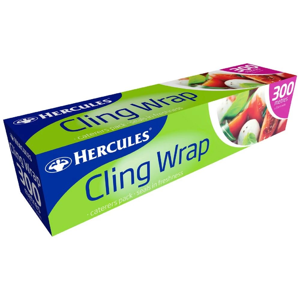 1 Hercules Cling Film Clear 300m, 1 of 1