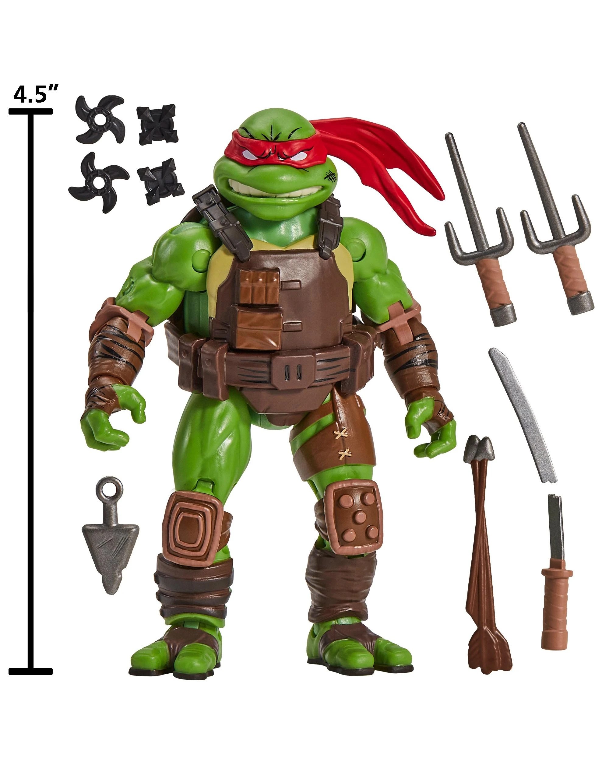 2 Teenage Mutant Ninja Turtles The Last Ronin Raphael 4.5 inch Action Figure, 2 of 8