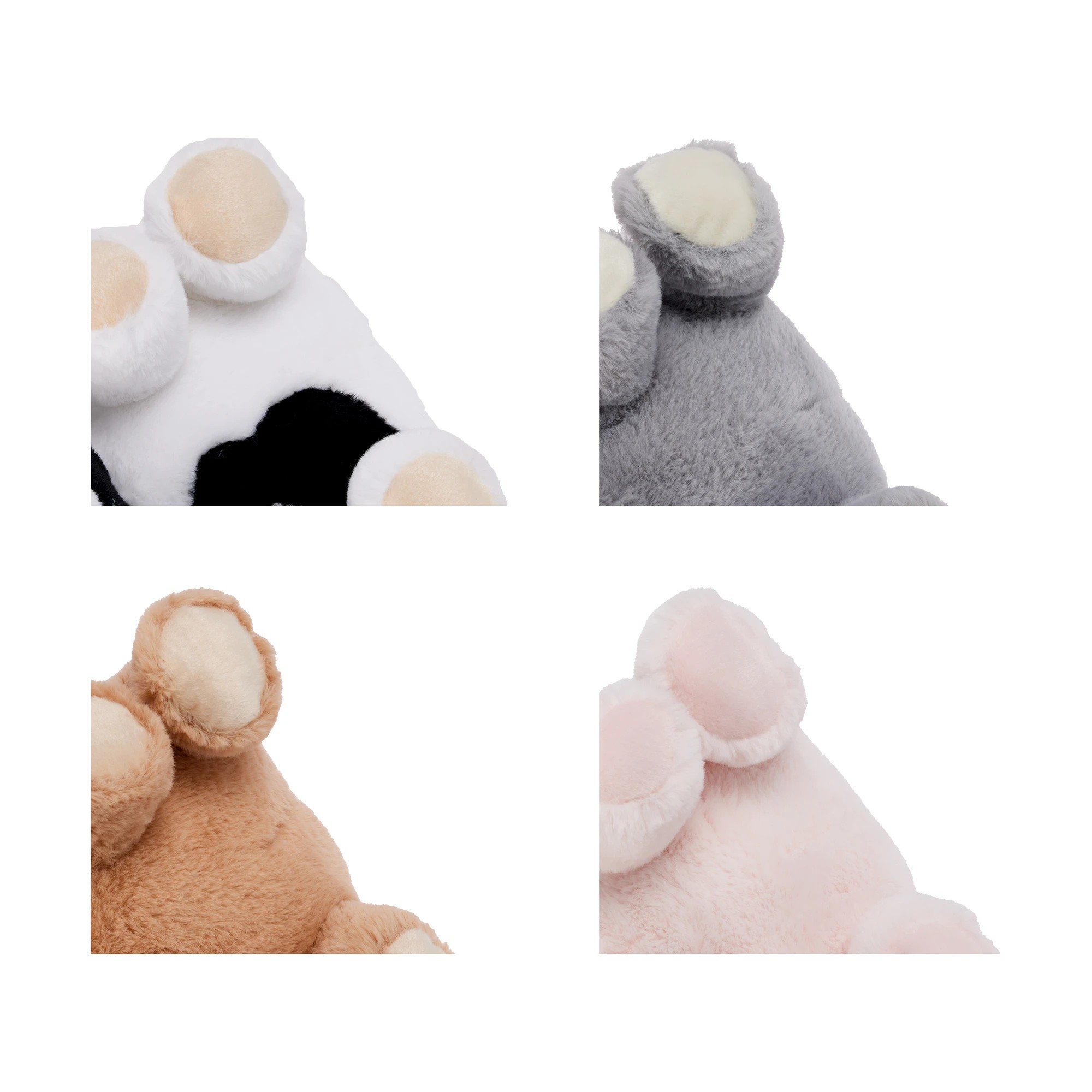 6 Soft Faux Fur Farm Animal - Assorted, 6 of 7
