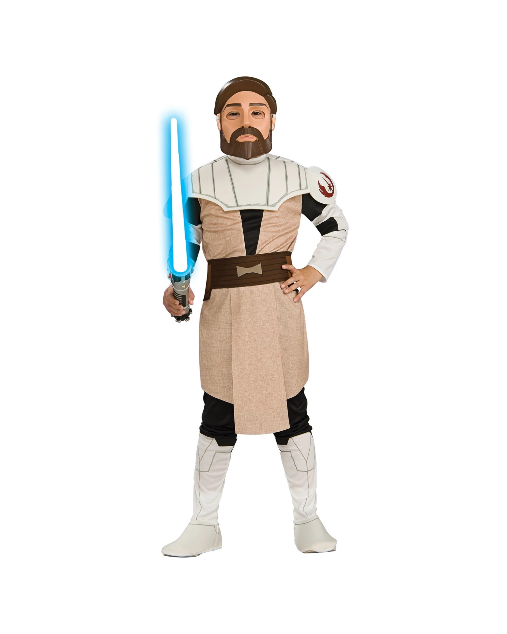 1 Star Wars Obi Wan Kenobi Child Boys Dress Up Costume Size S - Multi, 1 of 3