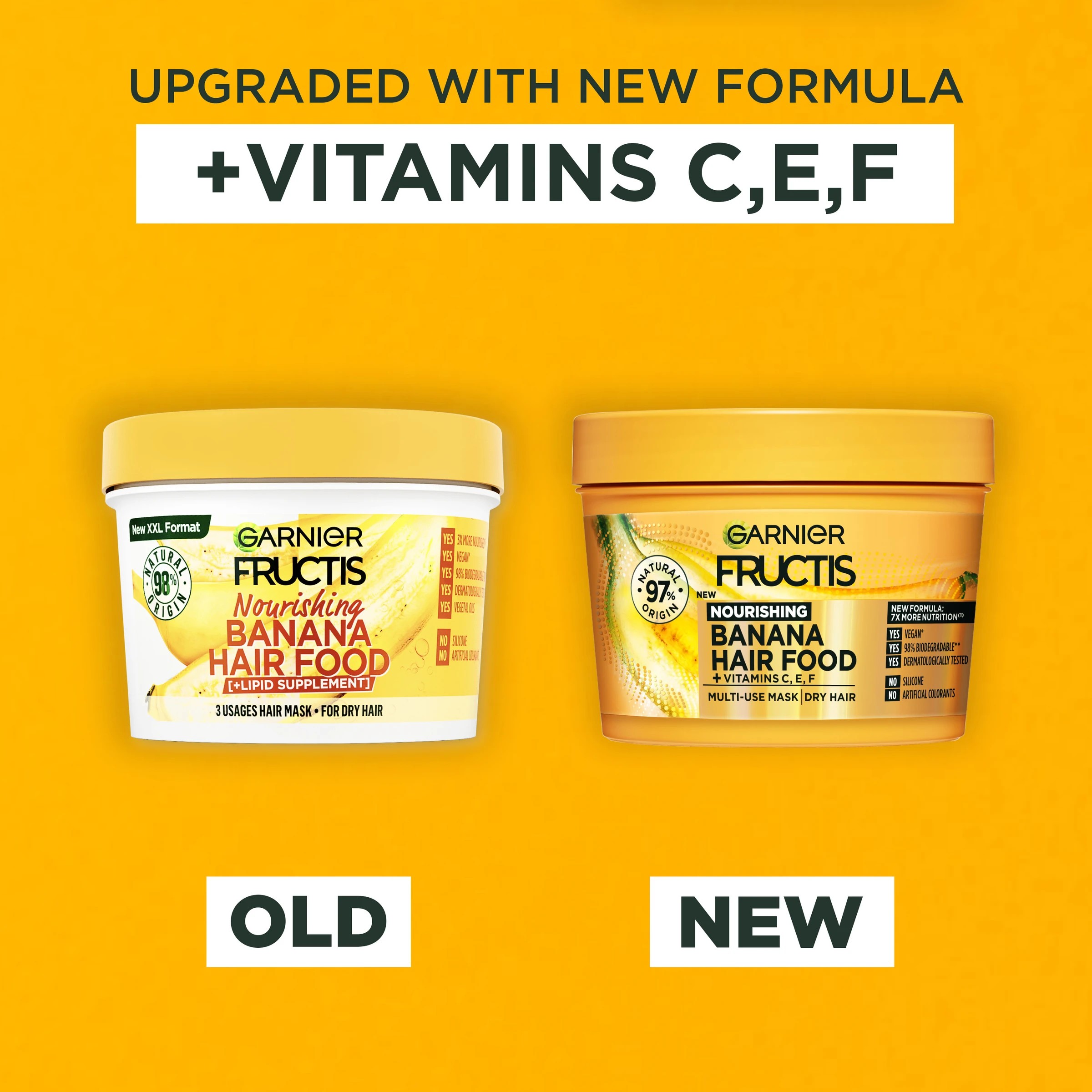 8 Garner Fructis Nourishing Banana Hair Food 390ml, 8 of 8