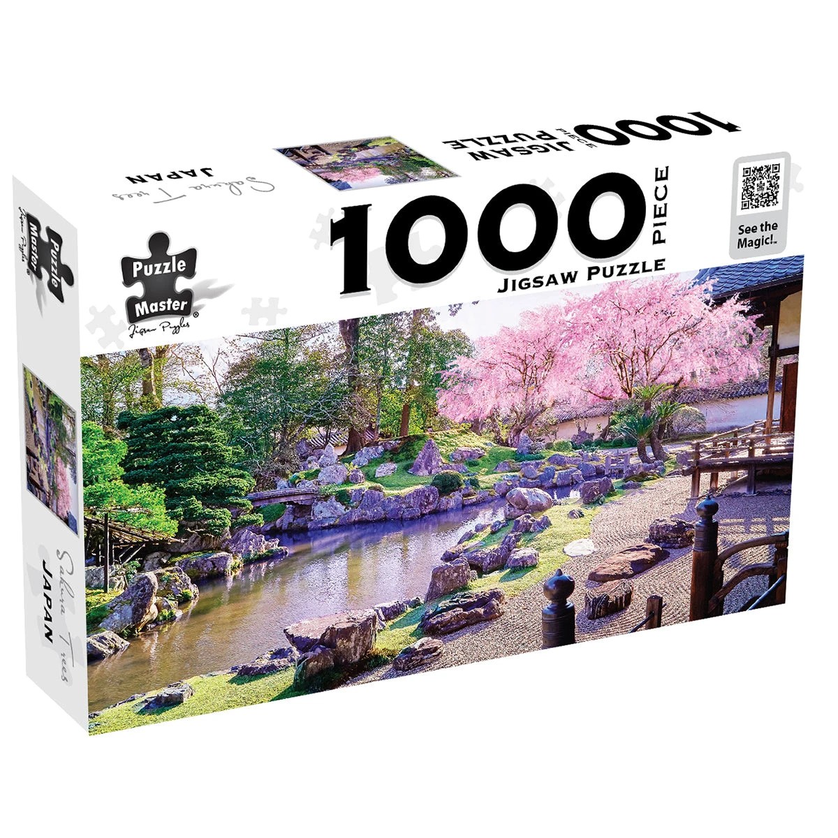 7 Puzzle Master Sakura Trees Japan AR Edition 1000 Piece Jigsaw Puzzle, 7 of 7