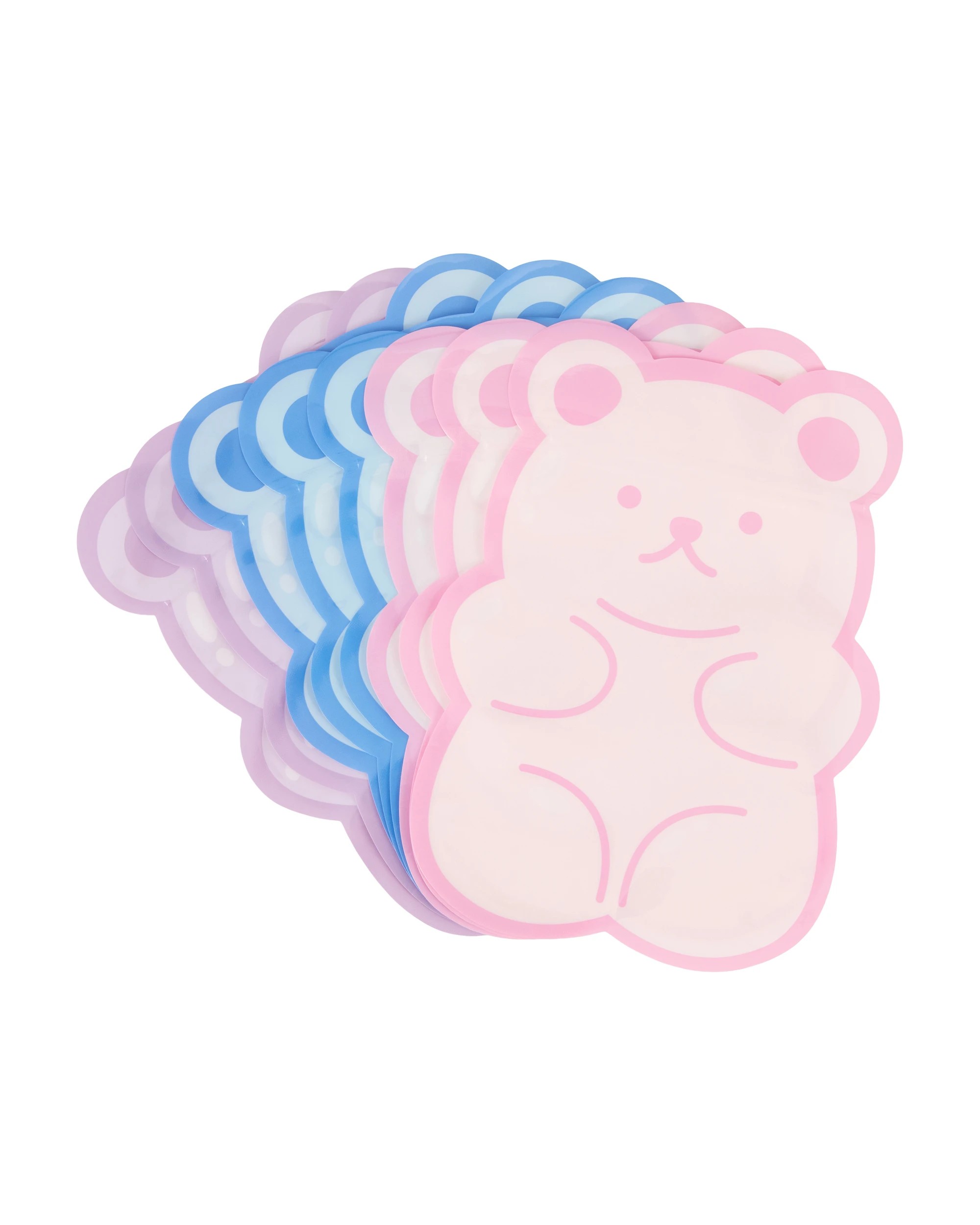 3 8 Piece Gummy Bear Snap Lock Treat Bags, 3 of 4