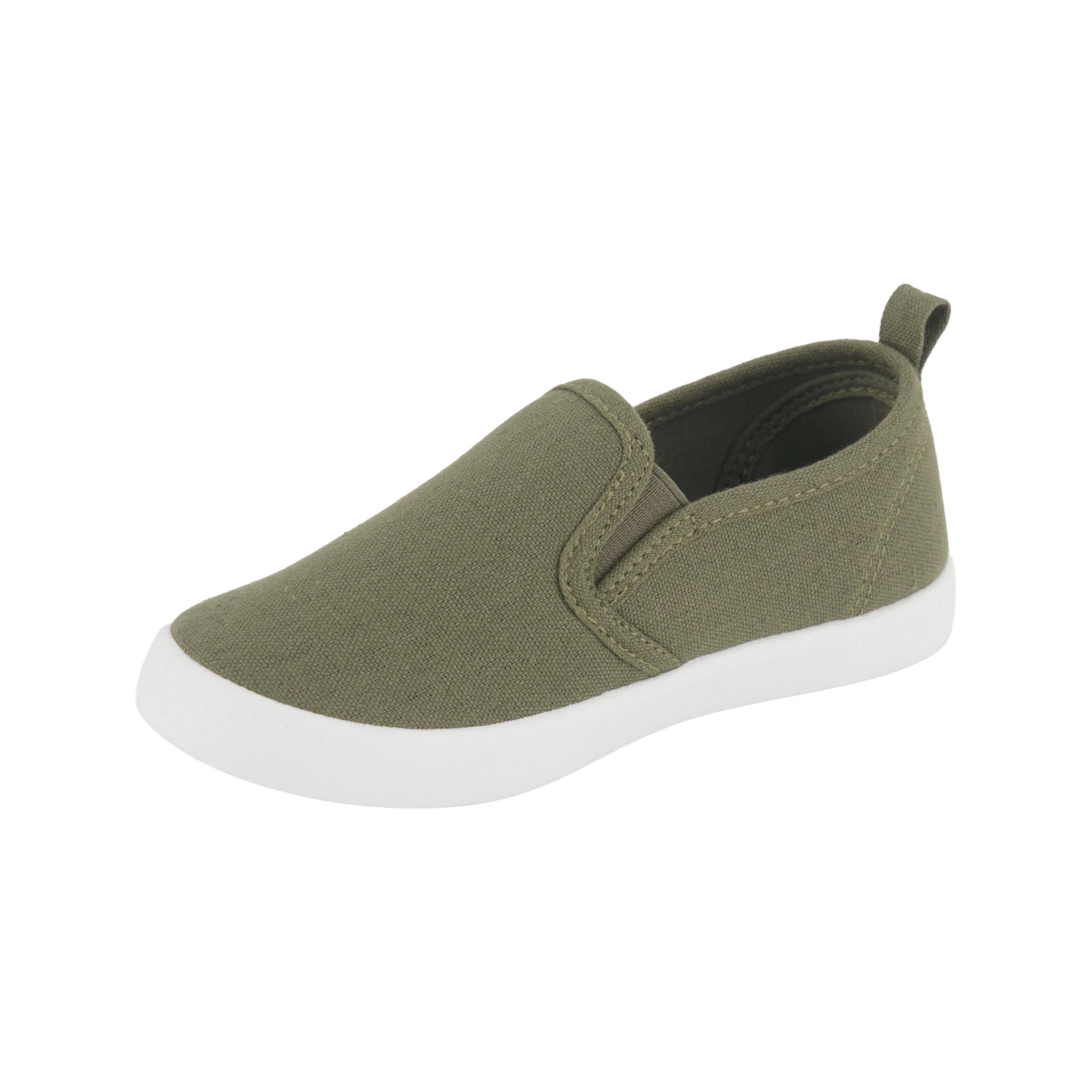 3 Junior Slip-on Canvas Shoes Grn Beetle, 3 of 5