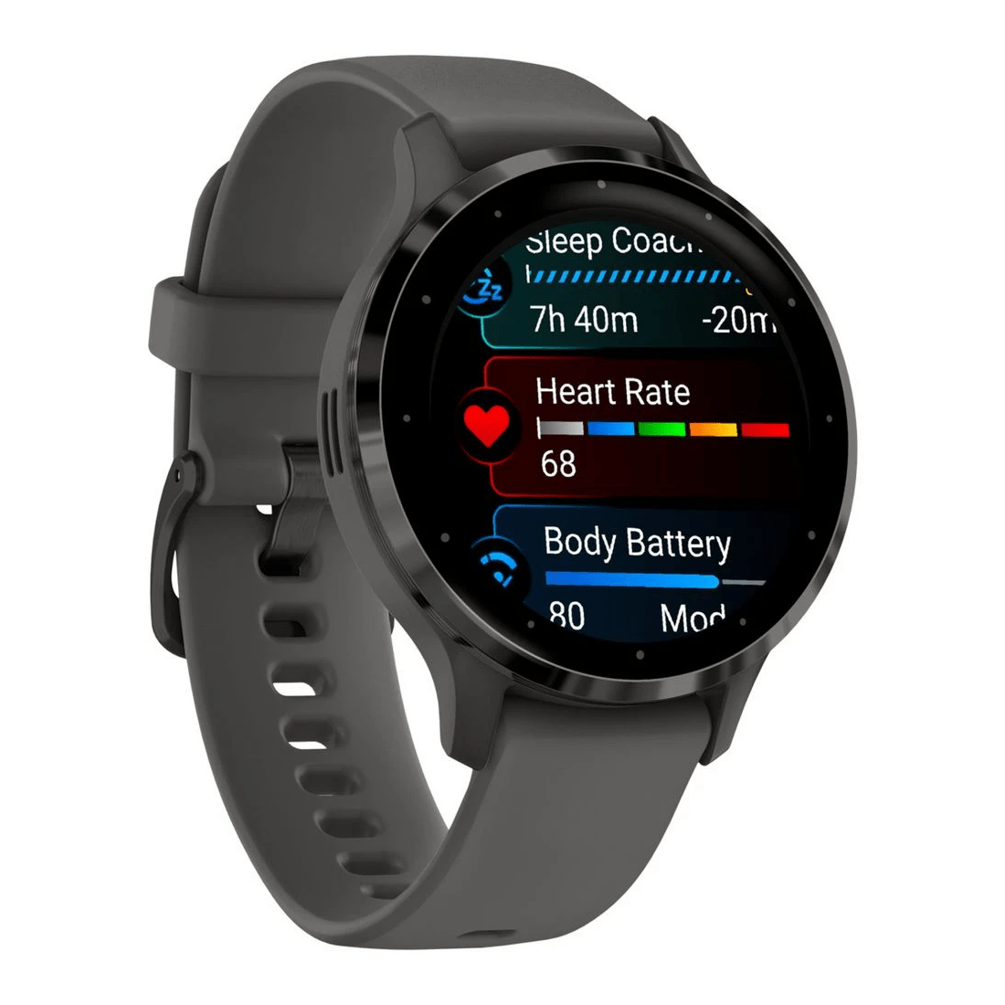 3 Garmin Venu 3S Fitness Smartwatch Pebble Grey, 3 of 6