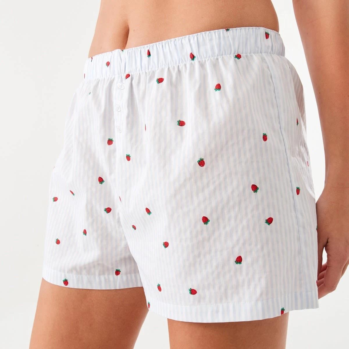2 Boyfriend Boxer Shorts Berry St B, 2 of 7