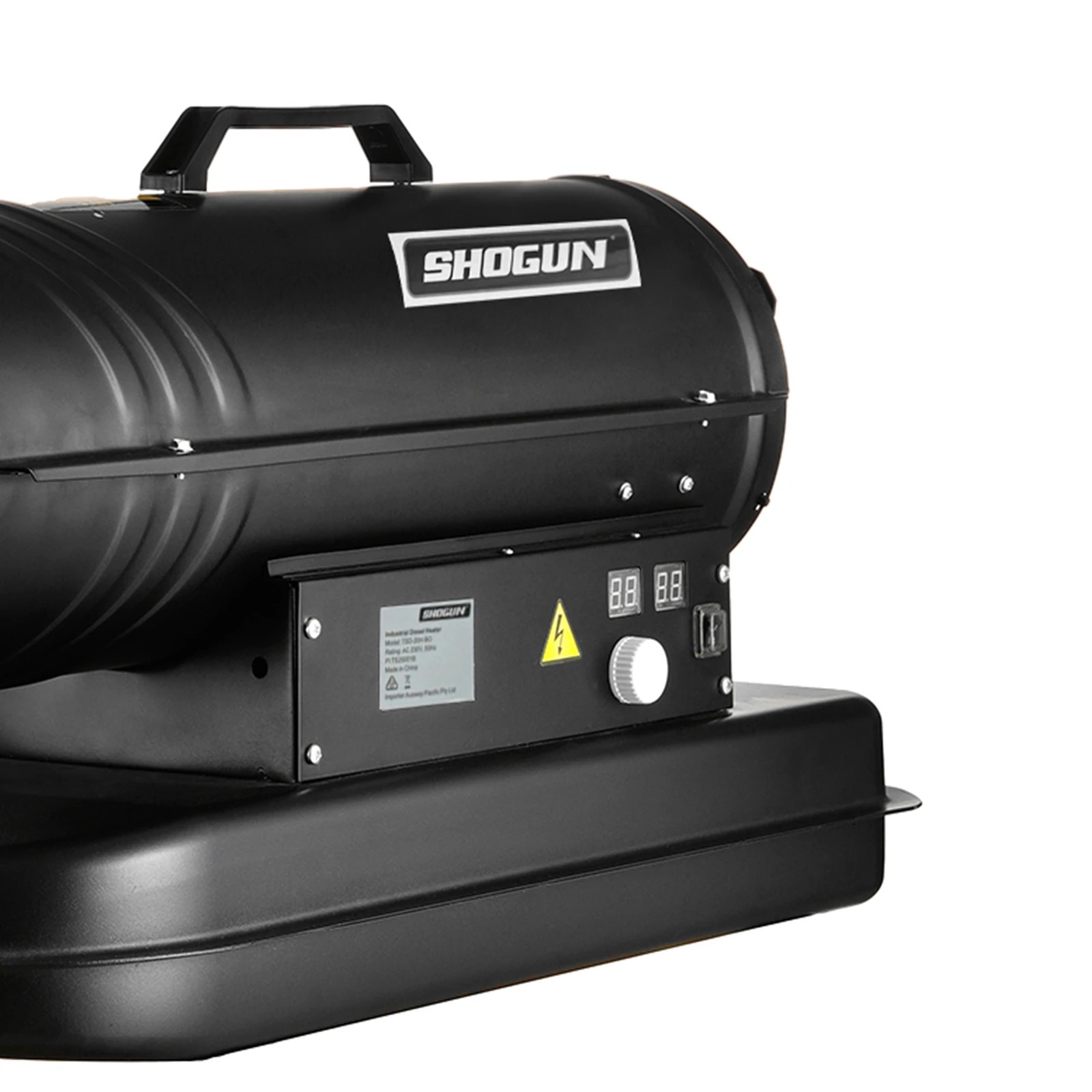 5 Shogun Industrial Fan Heater Diesel Kerosene Forced Warm Air Space Blower 28kW Portable for Workshop Warehouse Shed, 5 of 5