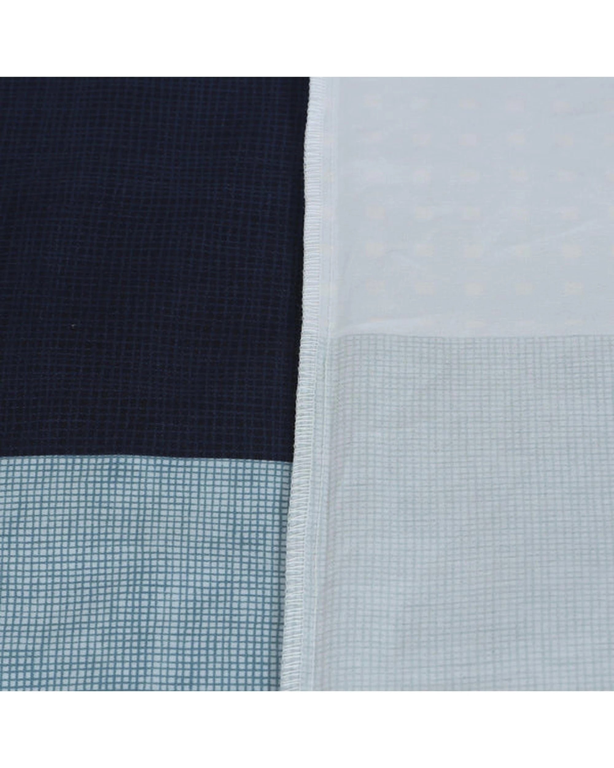 6 Amsons Quilt Cover Set With European Pillow Covers - Single Bed - Blue, 6 of 6