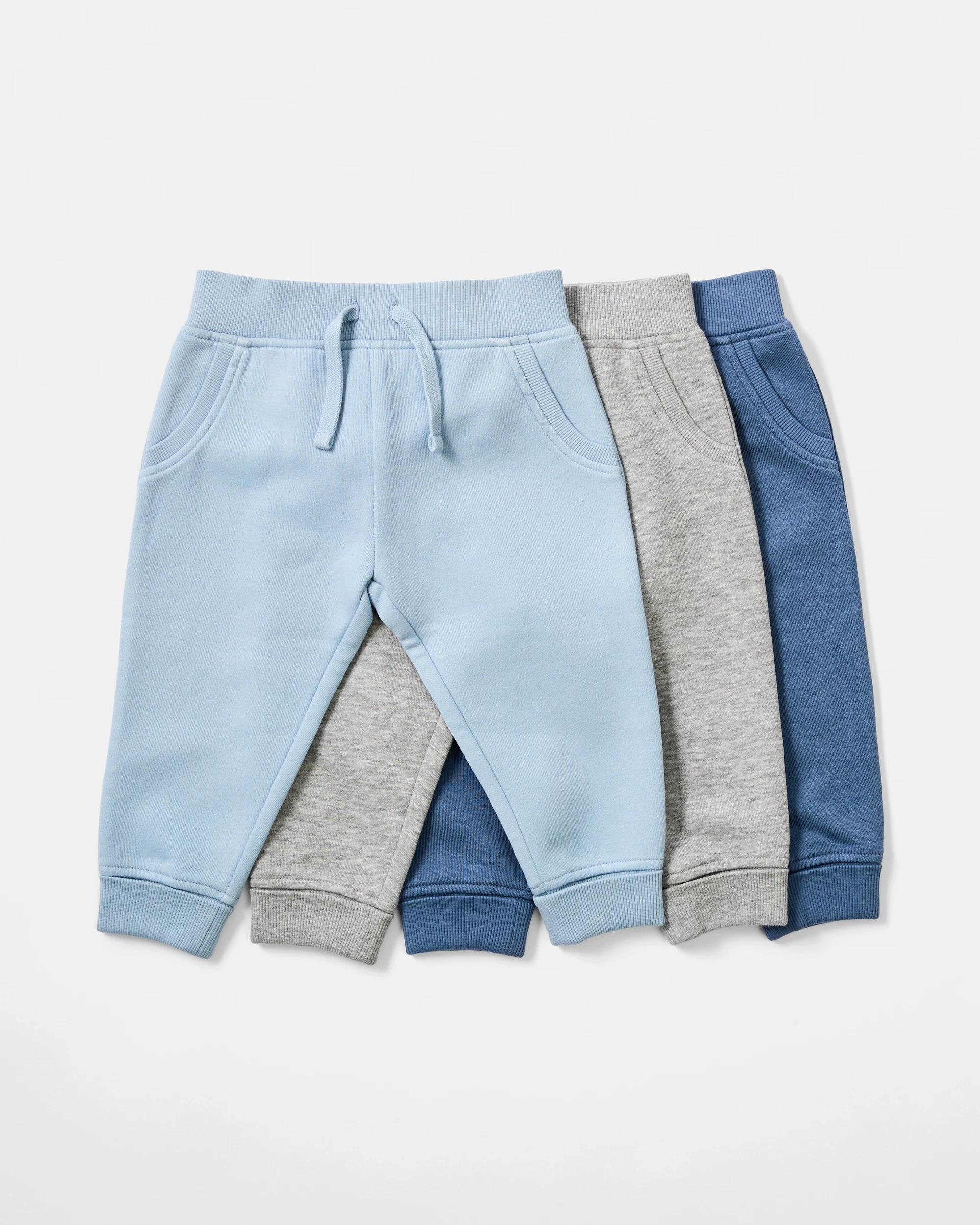 1 3 Pack Trackpants Blu Mpack, 1 of 5