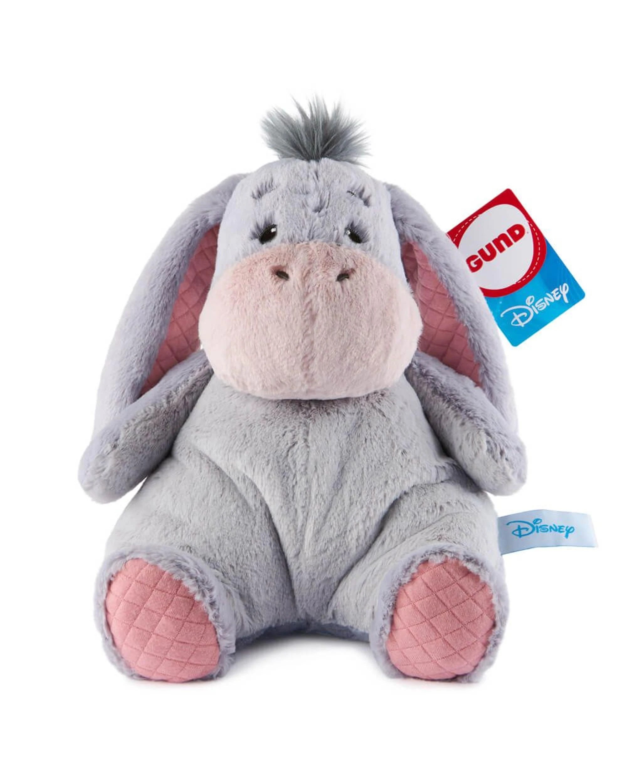 1 Disney Gund Oh So Snuggly Eeyore 34cm Plush, 1 of 7