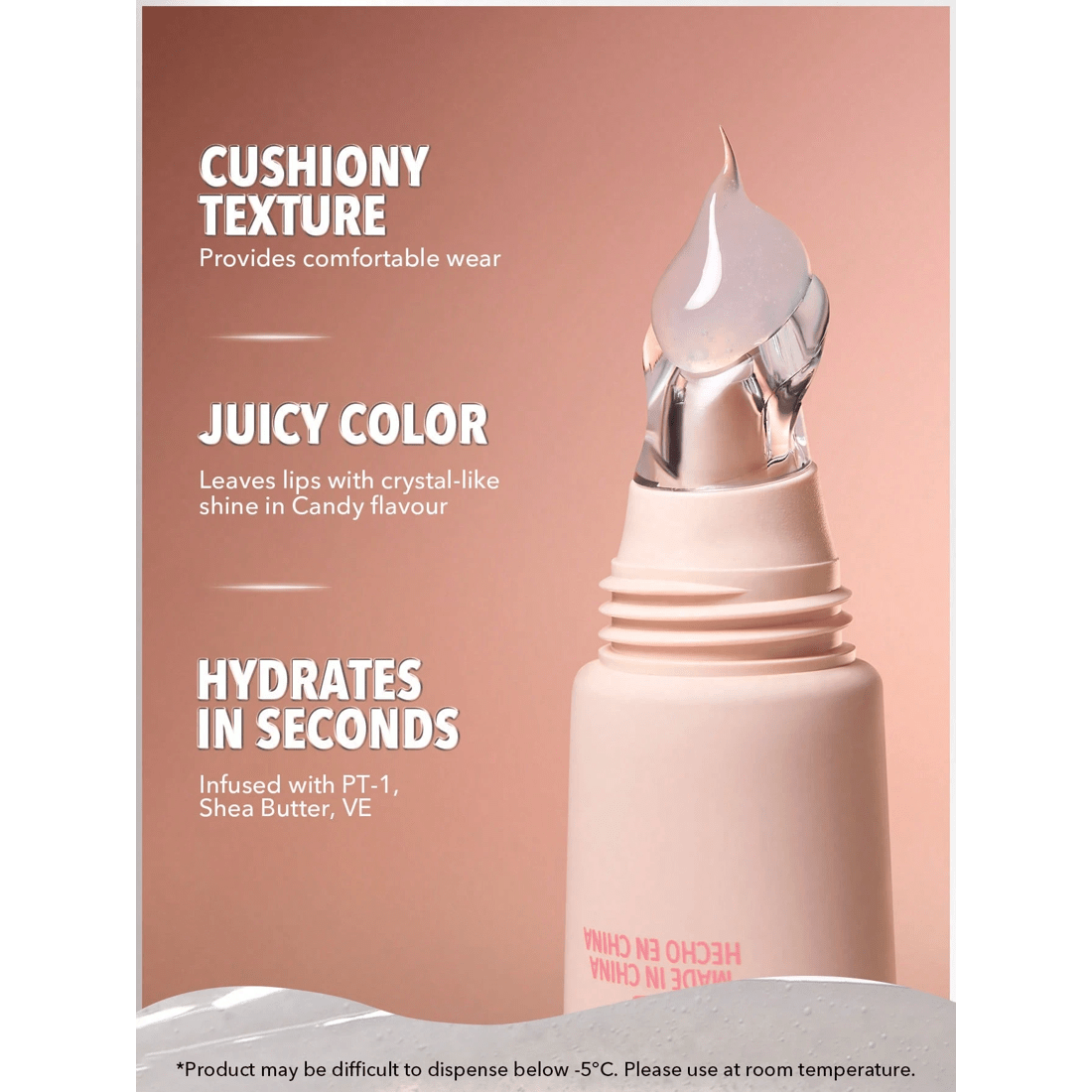 2 SHEGLAM Crystal Glaze Moisturizing Lip Care - Candy Lane, 2 of 7