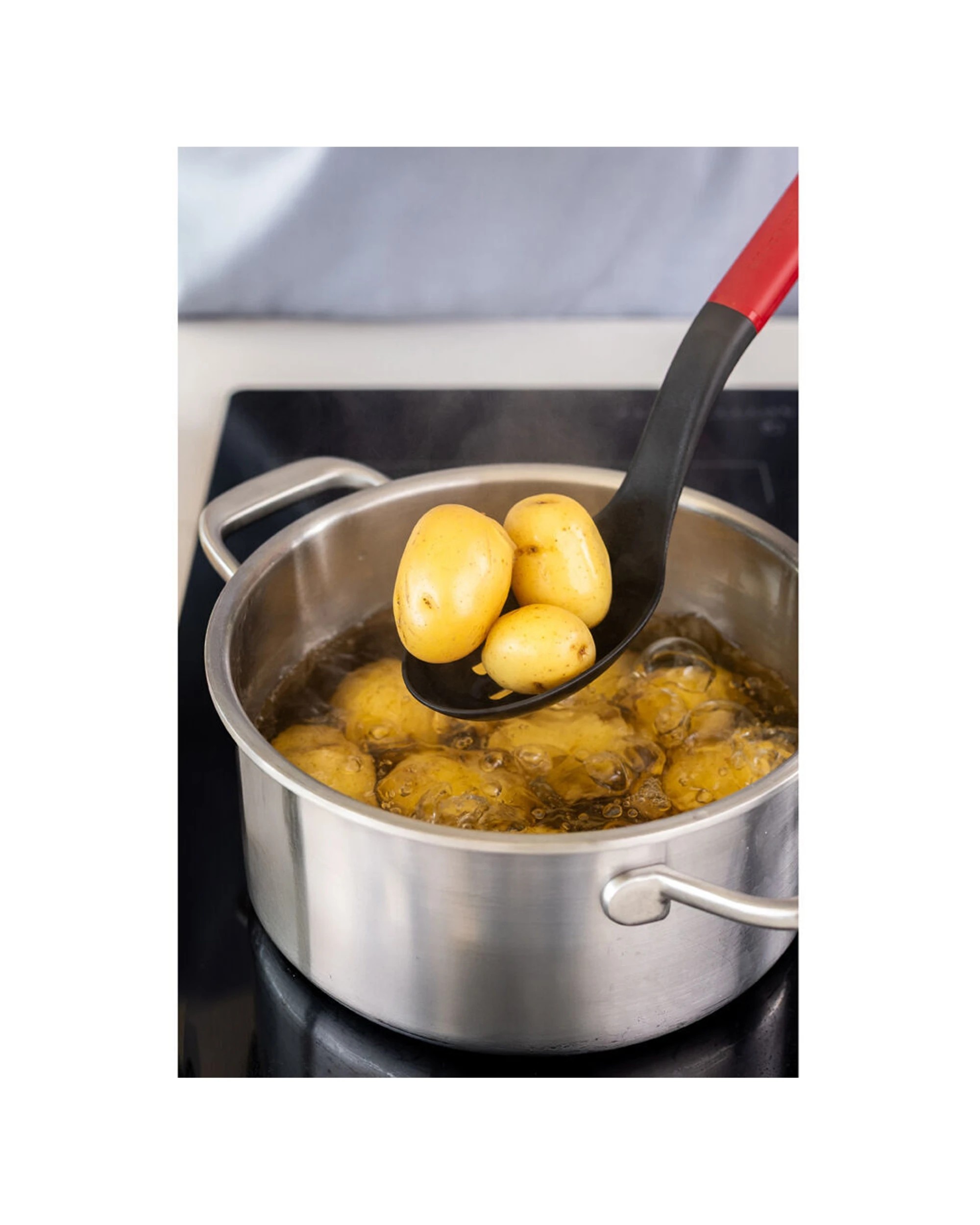 6 KitchenAid Classic Slotted Nylon Cooking Spoon 2PK Heat Resistant Ergonomic Handle - Multi, 6 of 6