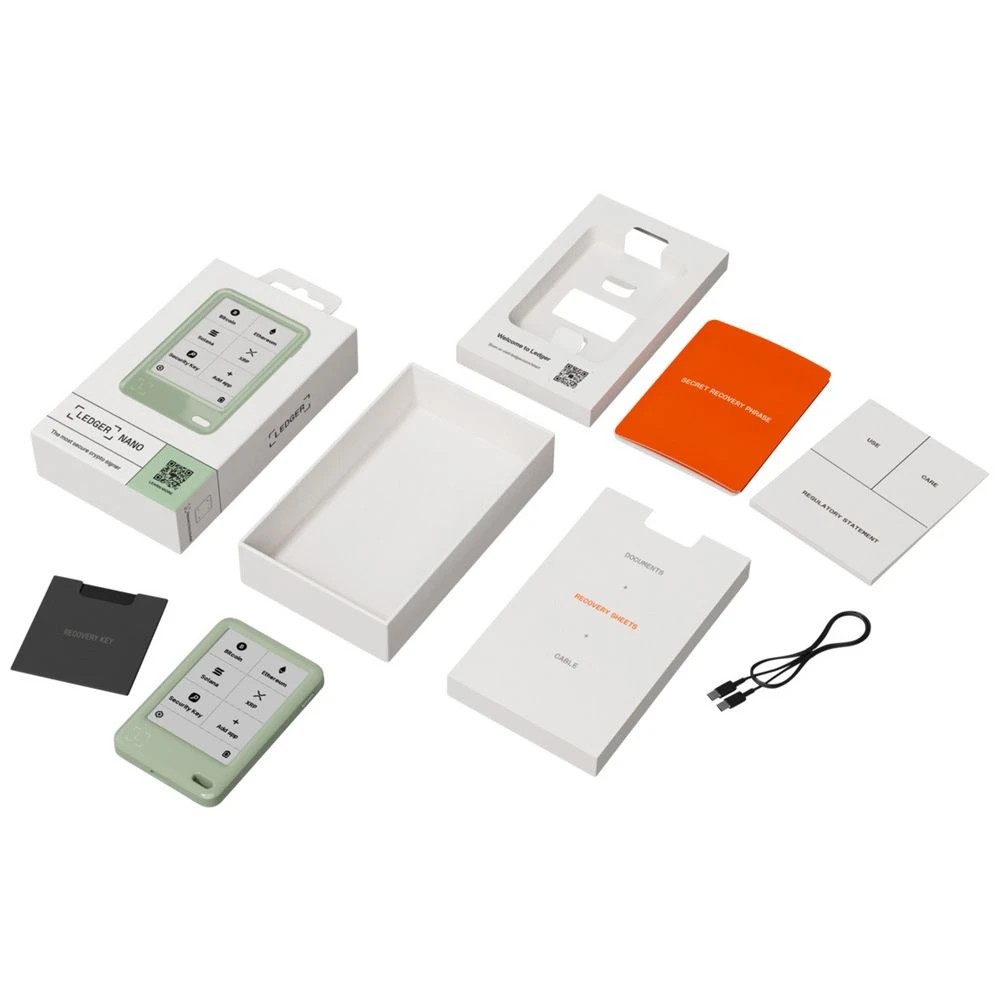 5 Ledger Nano Gen 5 Crypto Wallet Matcha Green, 5 of 8