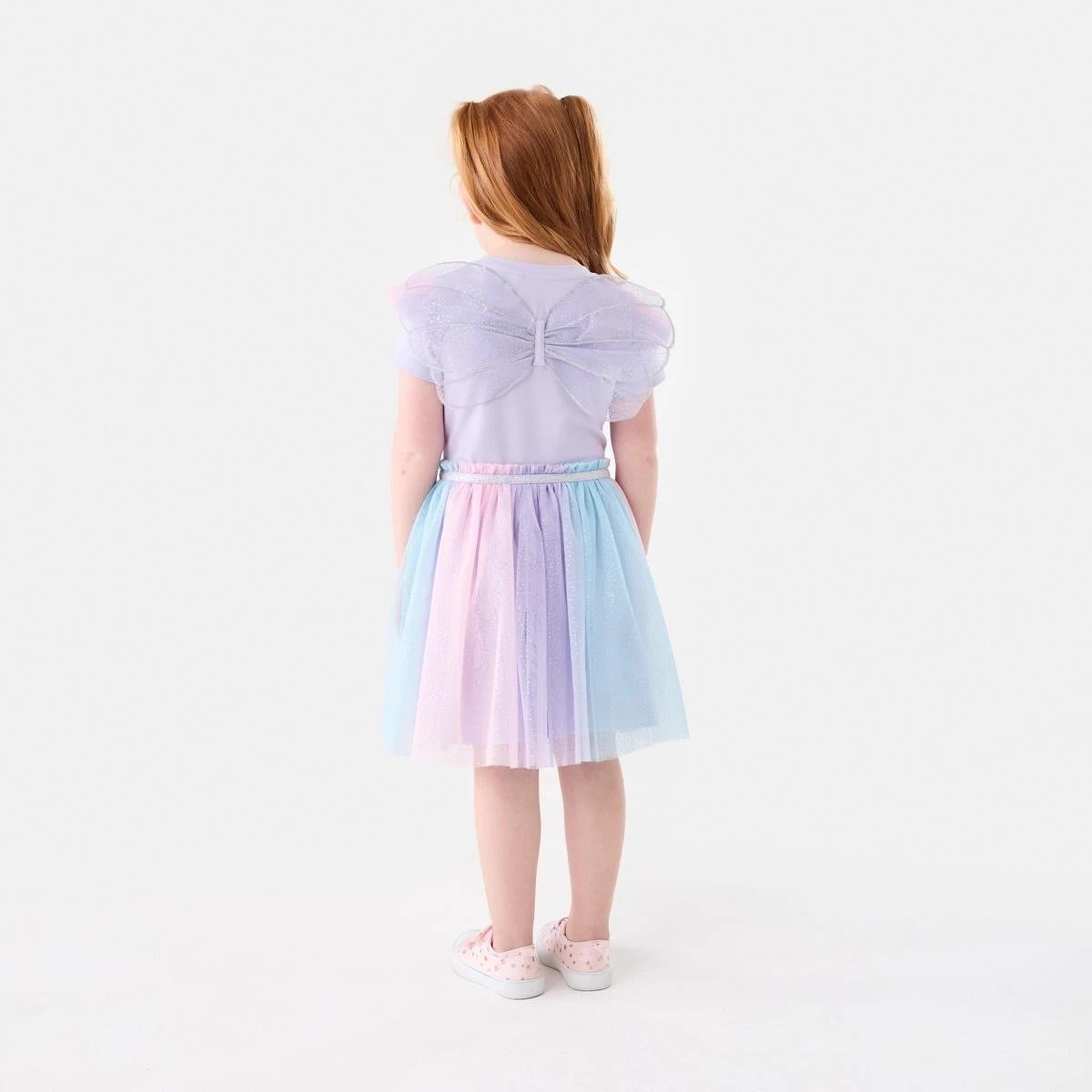 9 Frill Wing Tutu Dress PASTEL LILAC, 9 of 9