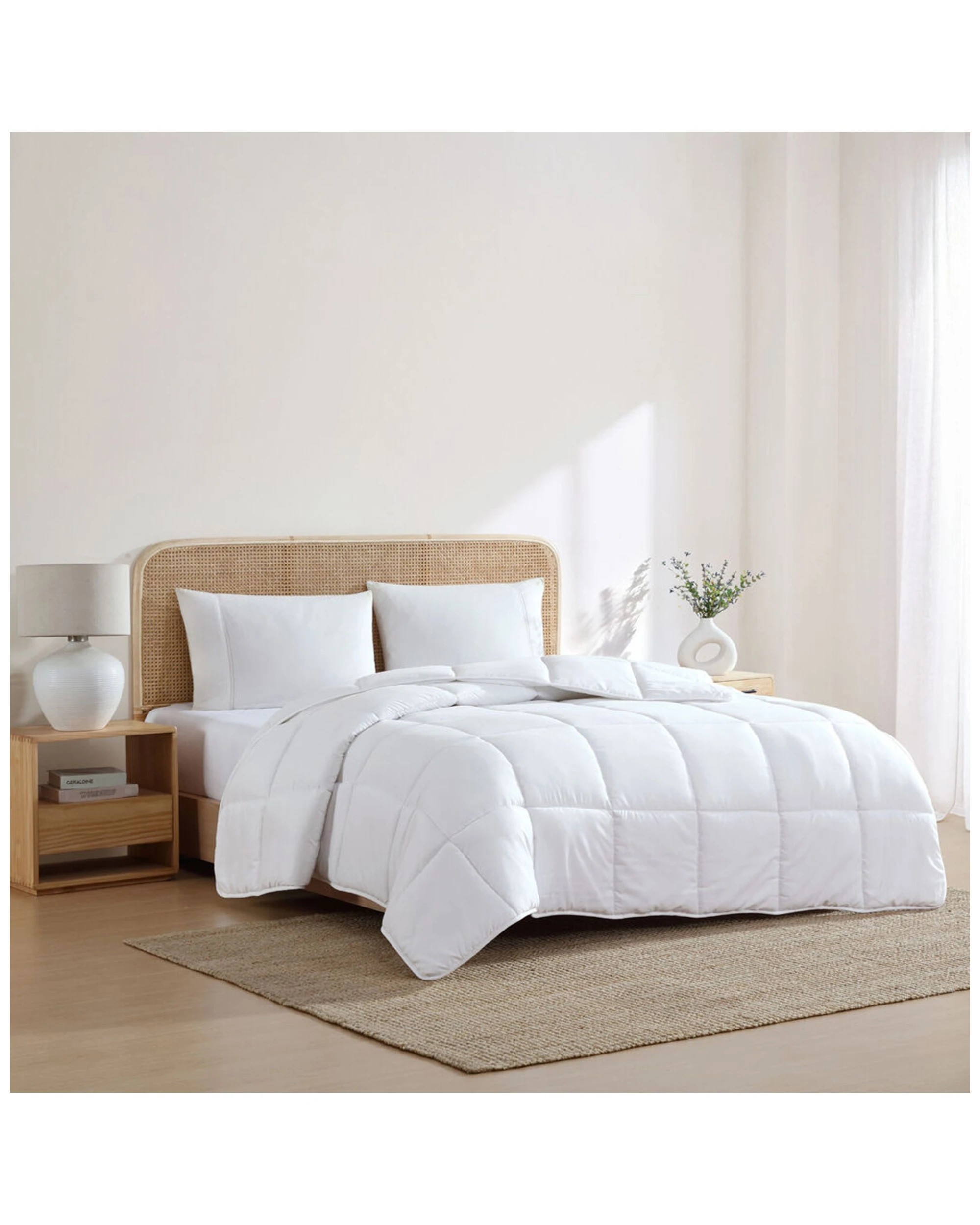 3 ARDOR 300GSM Microfibre Quilt Roll Packed Super King 240x270cm All Seasons
 - Super King Bed, 3 of 4