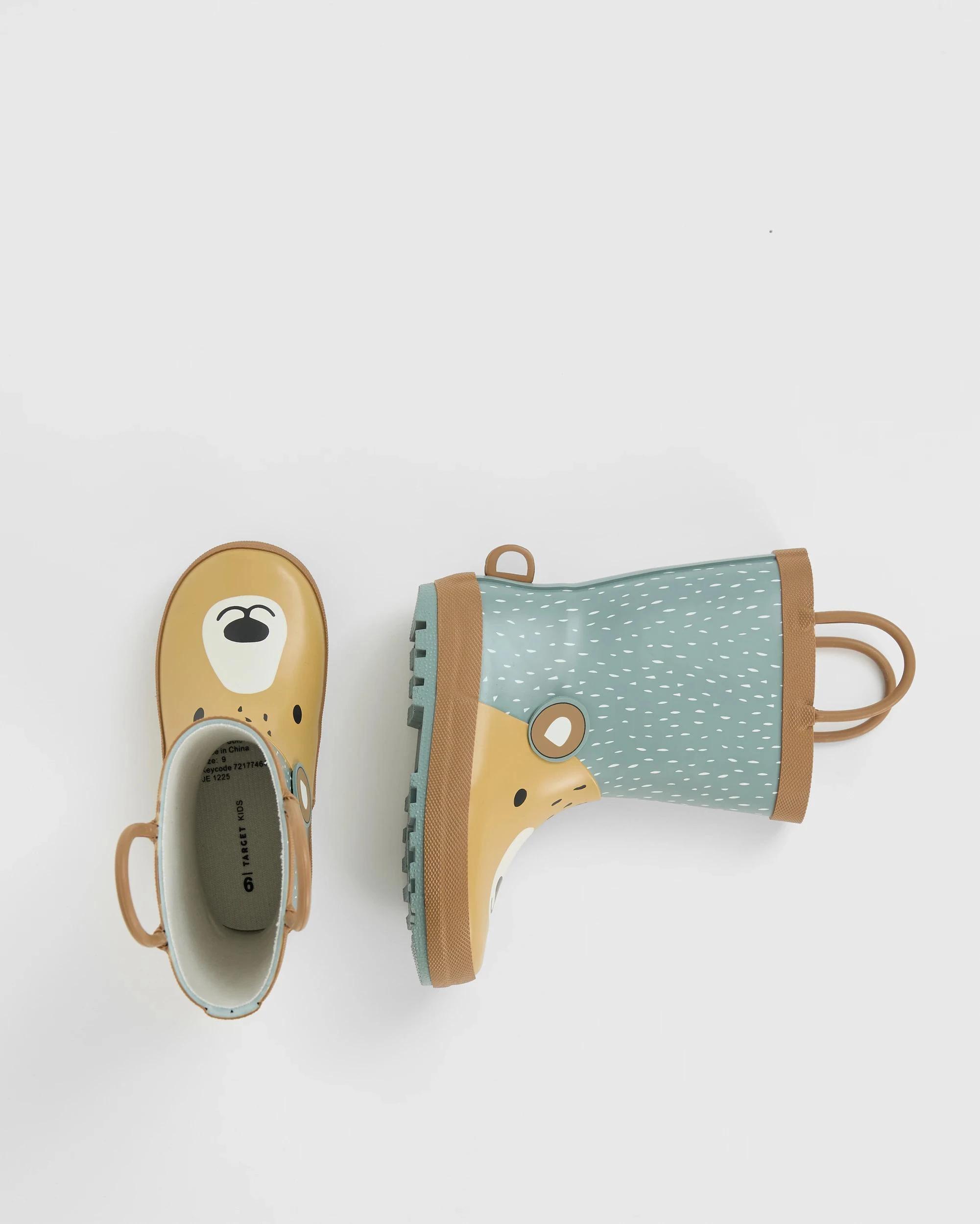 3 Target Kids Novelty Woodlands Rainboot TAN, 3 of 3