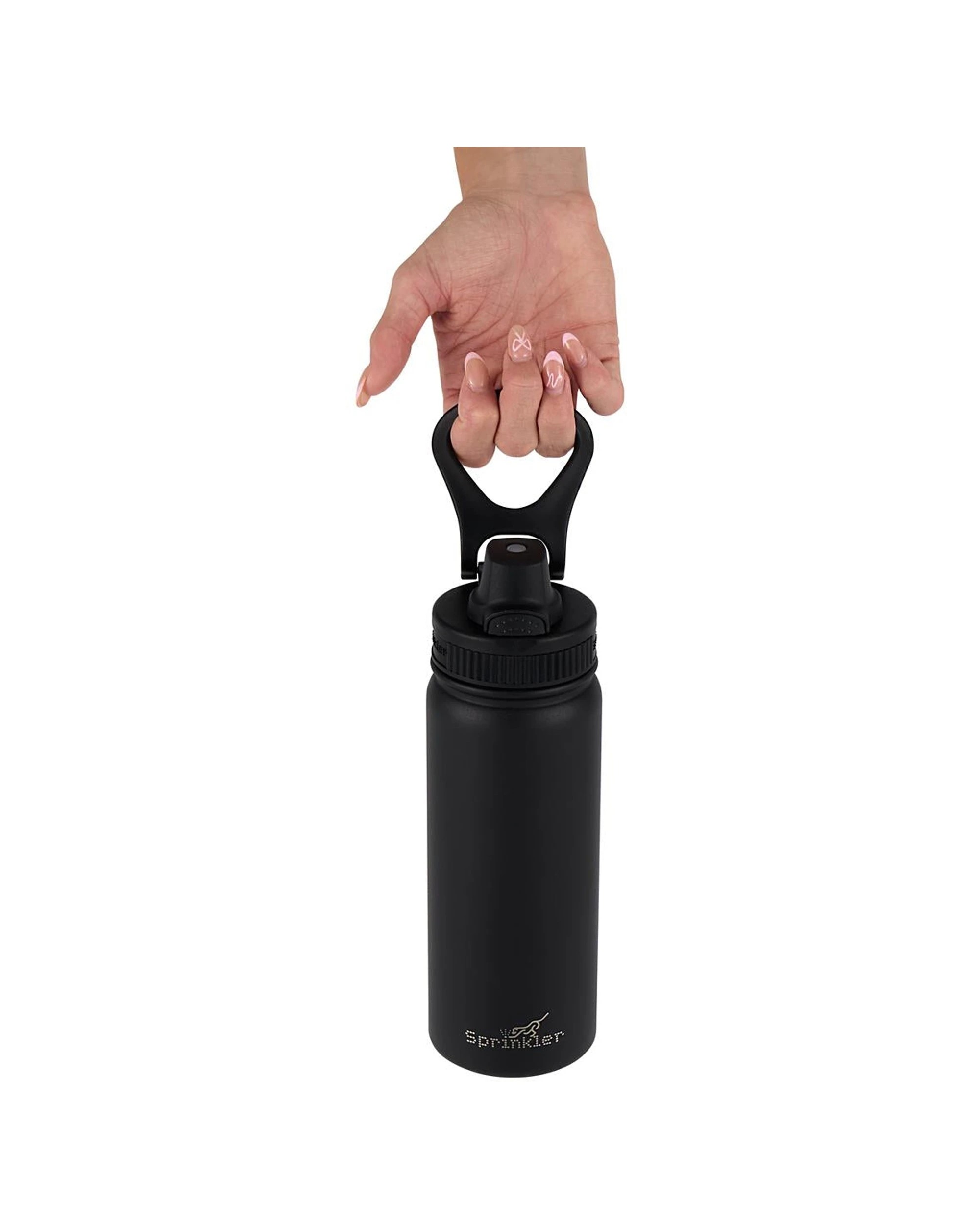 5 Sprinkler Alfie Bottle 550ml Vacuum Insulated Leakproof Portable - Black, 5 of 6