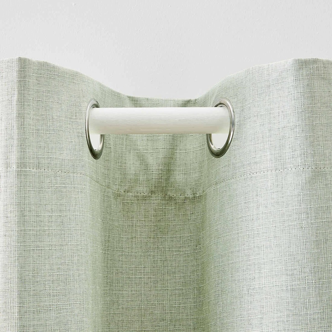 3 Monaco Wide Block Out Curtain - Sage - 240cm x 213cm, 3 of 5