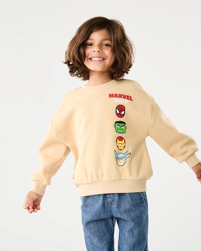 Marvel License Print Crew Neck Sweats