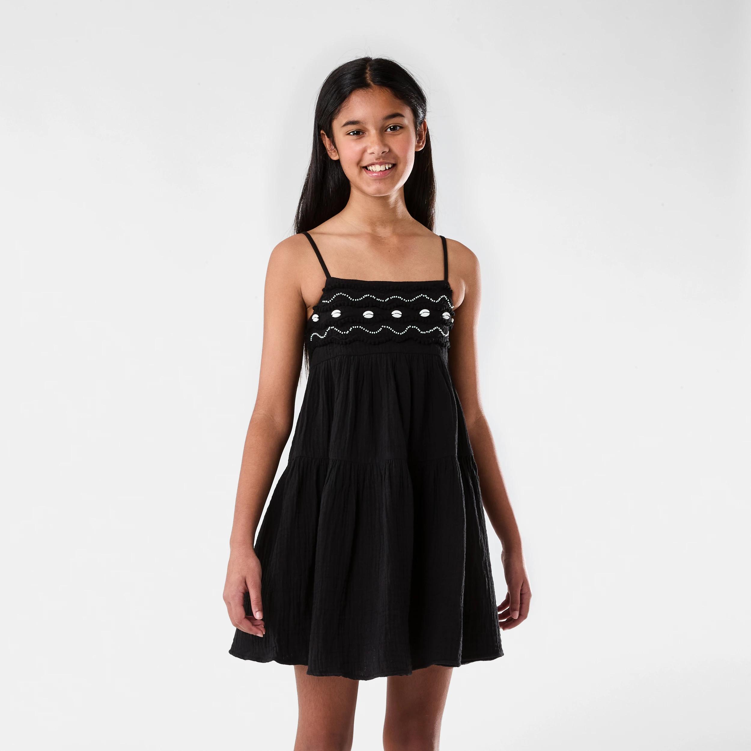 1 Shell Dress Black, 1 of 8