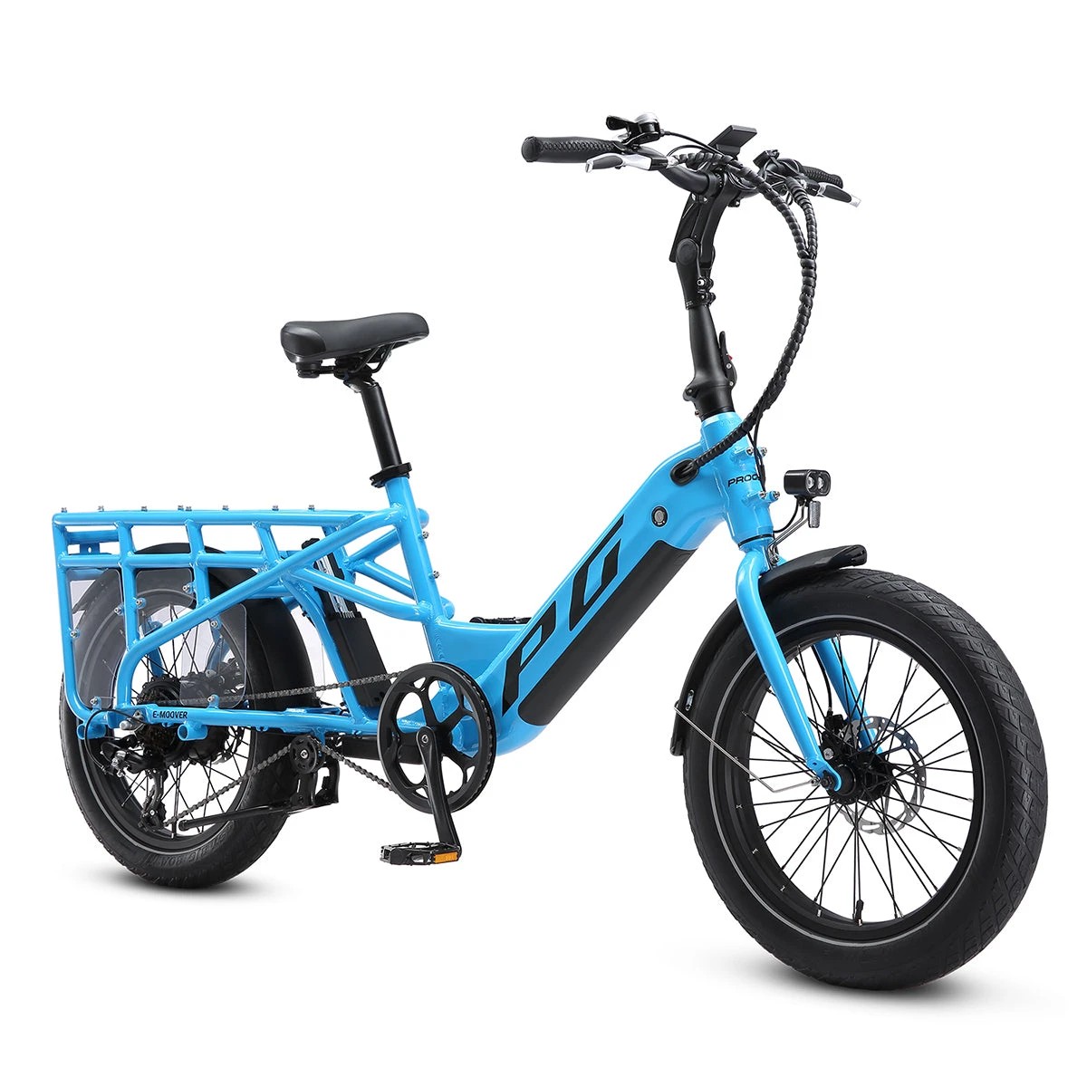1 Progear E-Moover Cargo Bike - Electric Blue, 1 of 9