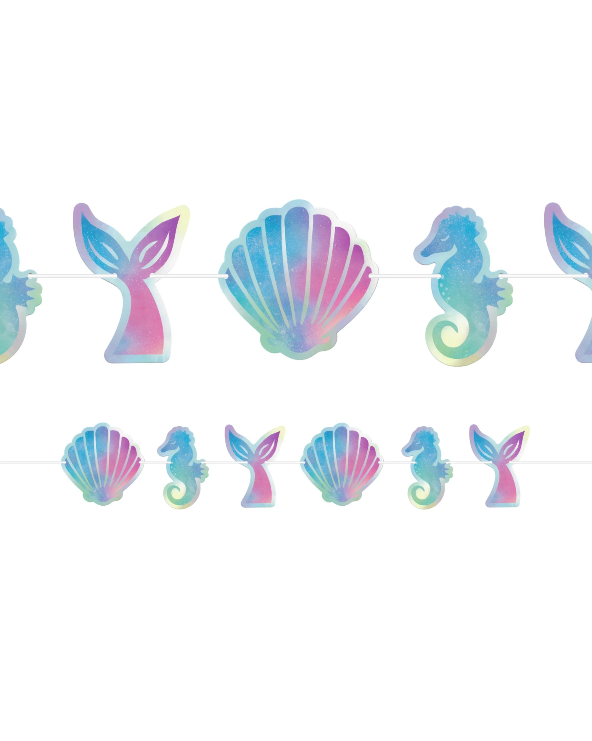 1 Artwrap Magical Mermaid Garland Banner 2m, 1 of 1