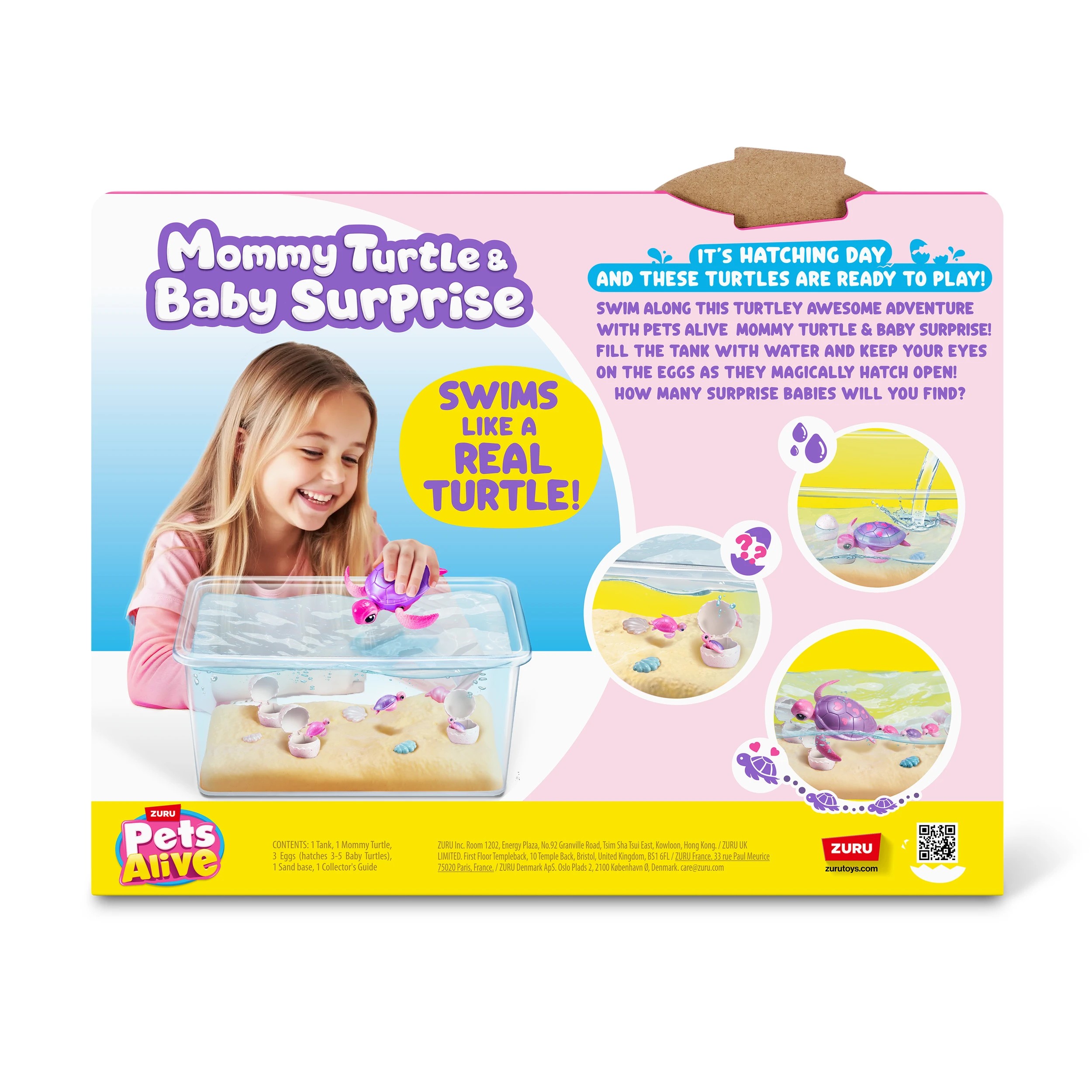 9 Pets Alive Mommy Turtle Surprise by ZURU, 9 of 9