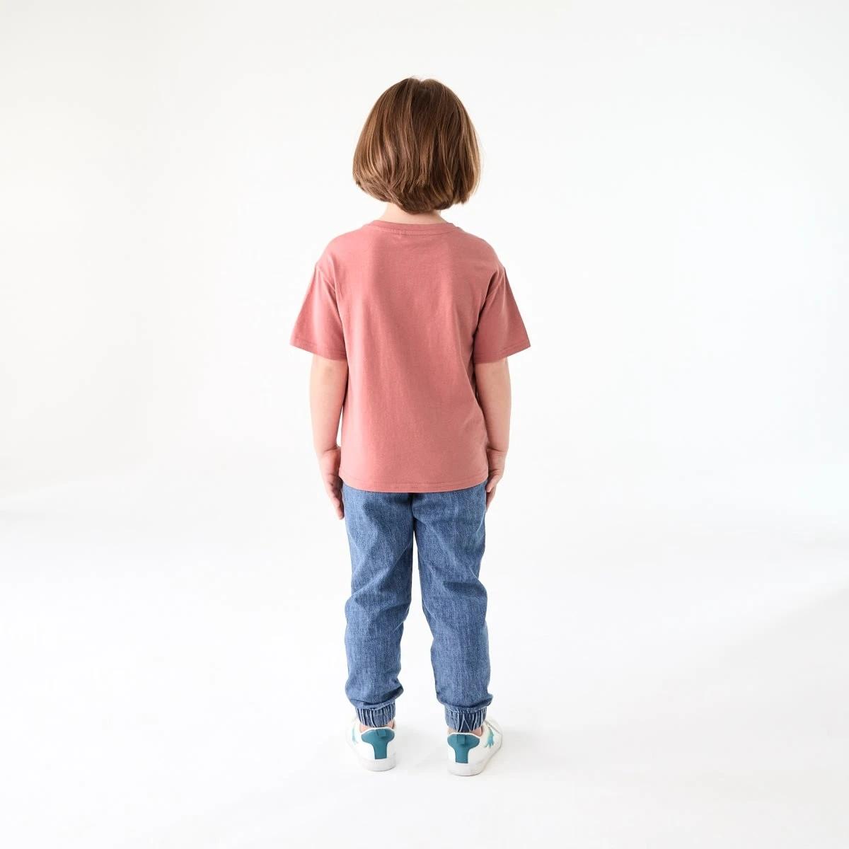 6 Chest Print T-shirt WAVE CHASERS WASHED CLAY, 6 of 6