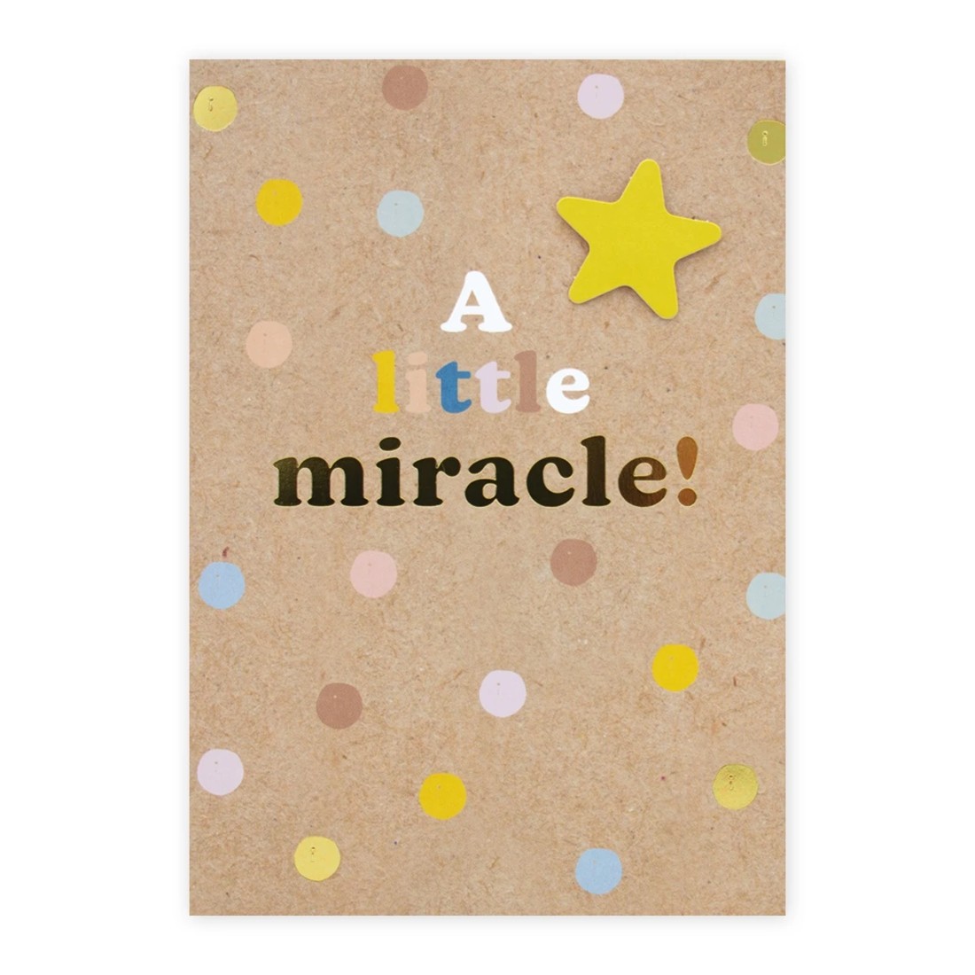 2 Connections from Hallmark New Baby Congratulations Card - A Little Miracle, 2 of 2