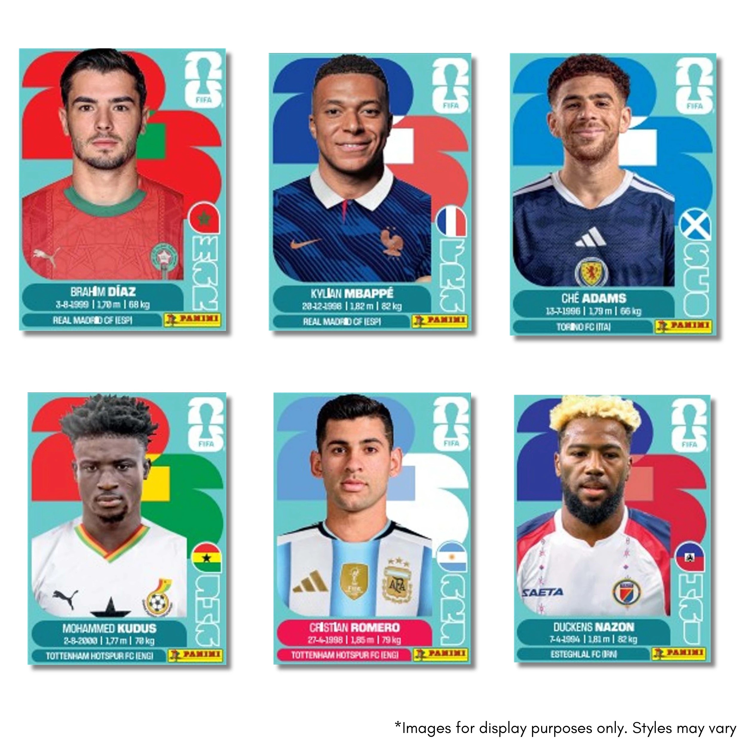 3 Panini 2026 FIFA World Cup Sticker Collection - Assorted, 3 of 3