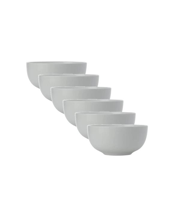 Maxwell & Williams 6x Cashmere Fine Bone China Rice Soup Bowl 10cm Set - White