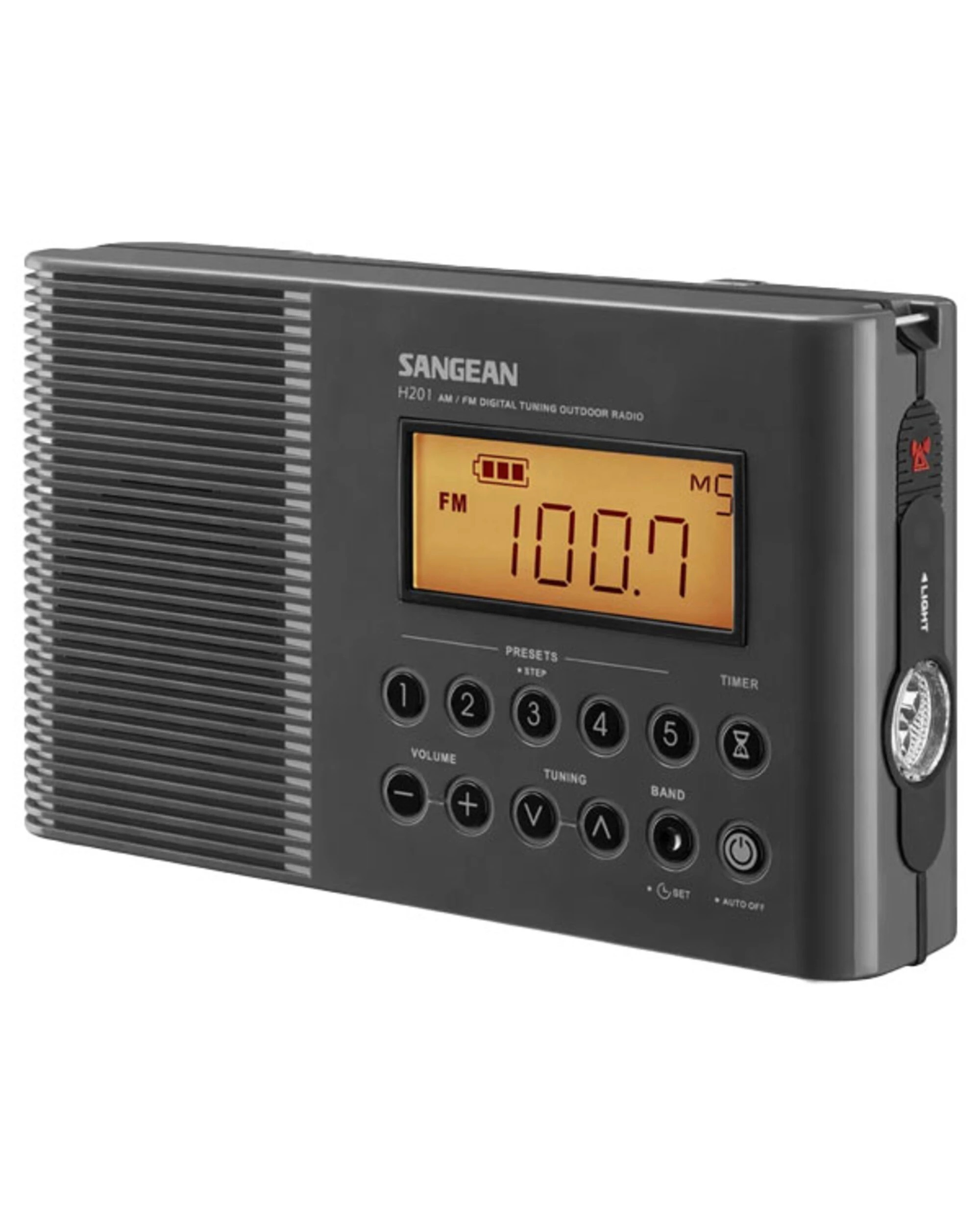 2 Sangean H-201DG AM/FM WP Radio - Dark Grey, 2 of 5