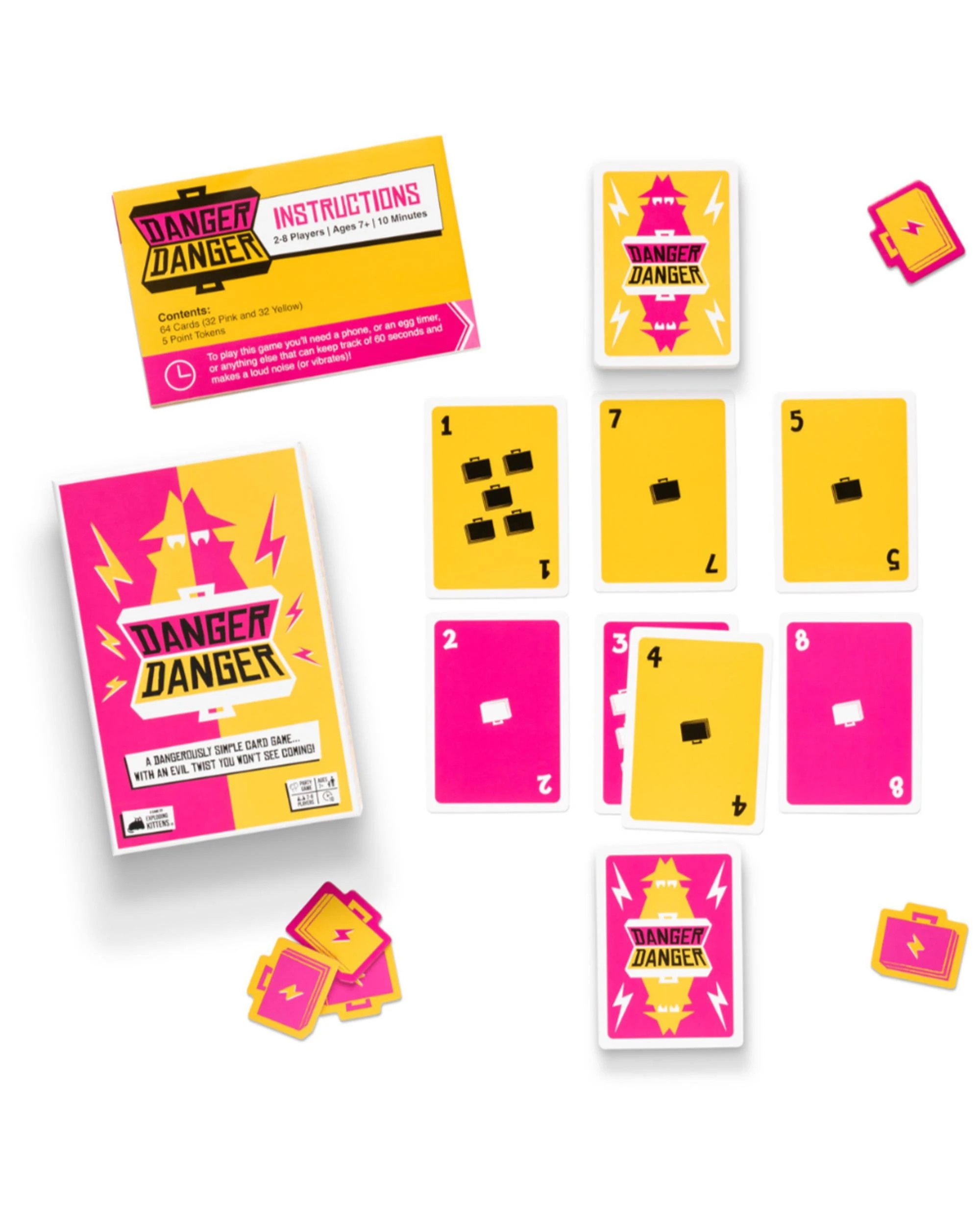 3 Exploding Kittens LLC Danger Danger Card Game, 3 of 3