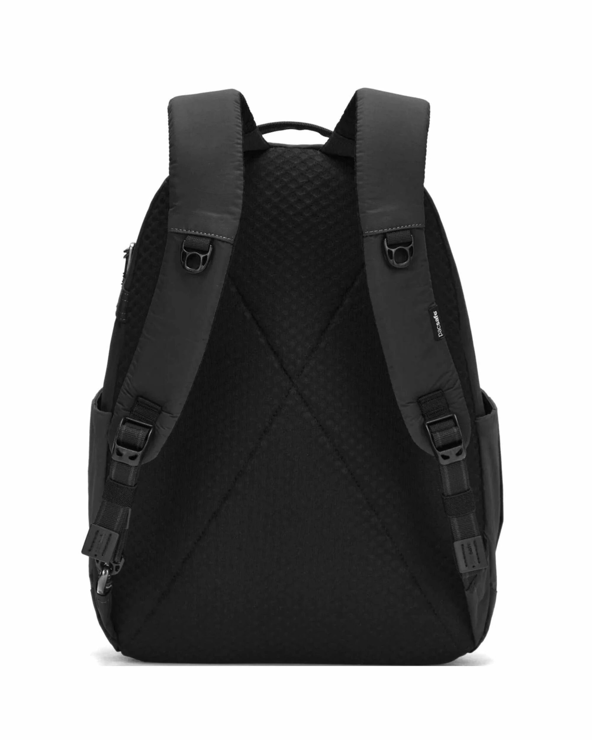 4 PacSafe Metrosafe LS350 Anti-Theft ECONYL Backpack - 15L - Black - Black, 4 of 5