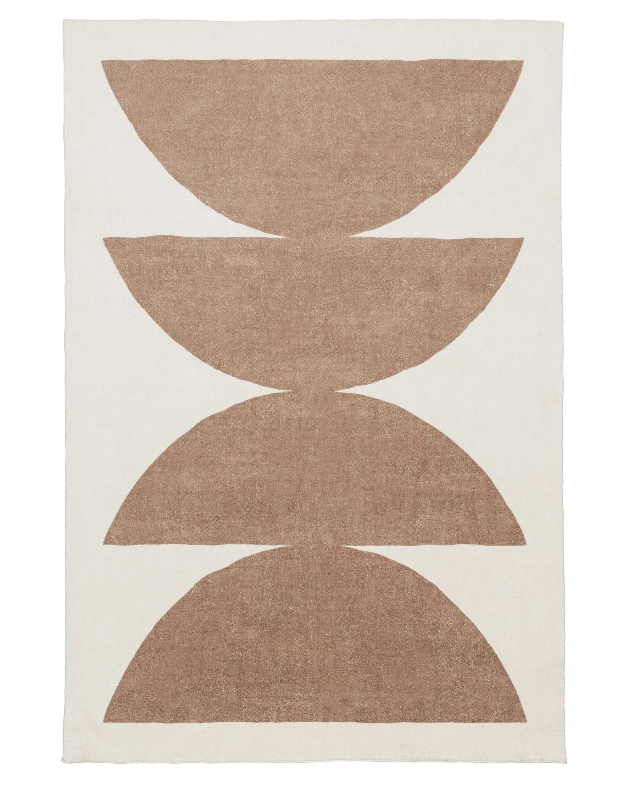 1 Loopsie Ludlow Printed Washable Rug-230cm x 160cm - Beige, 1 of 8